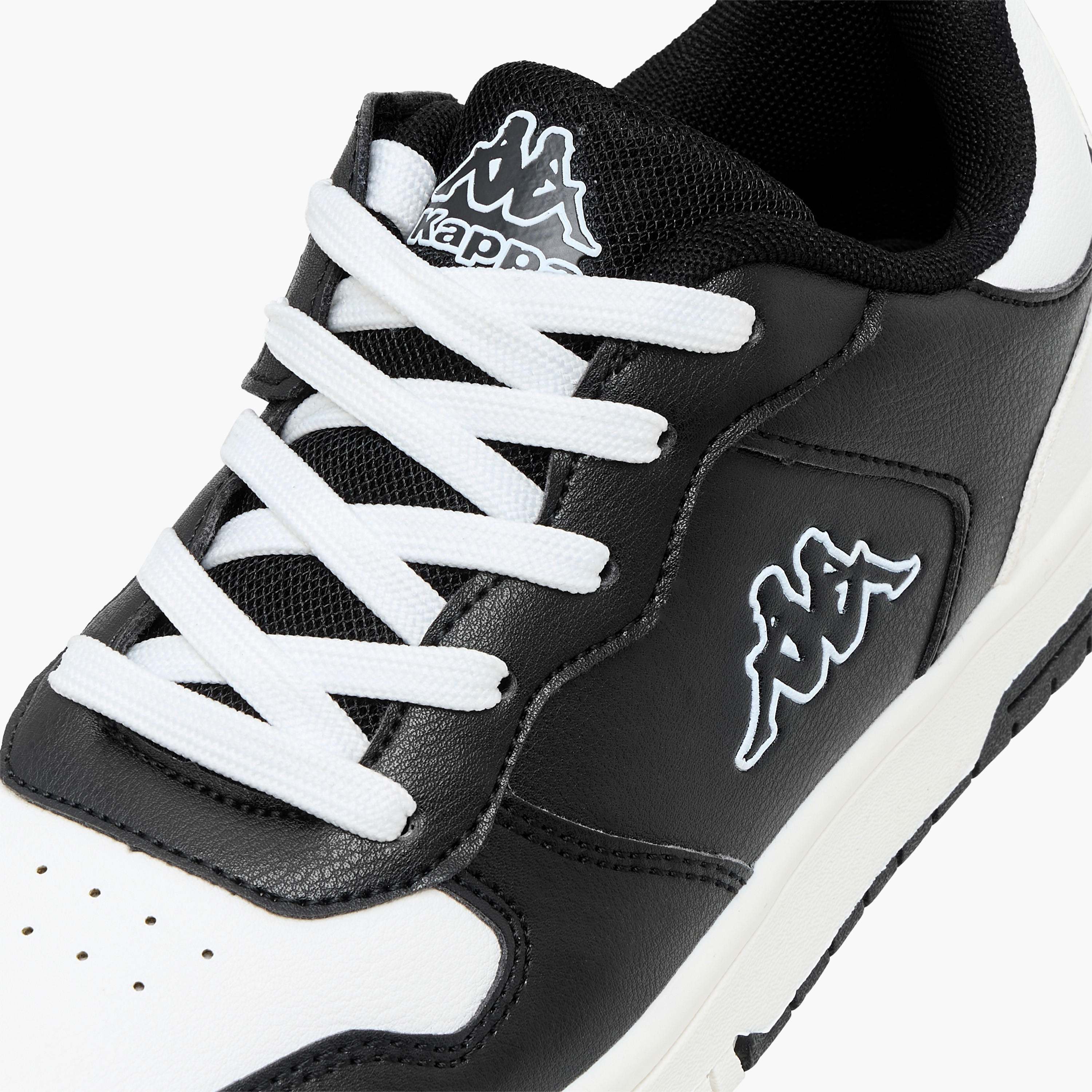 Kappa Boys' Colourblock Sneakers with Lace-Up Closure-boys-shoes-sneakers-image-4