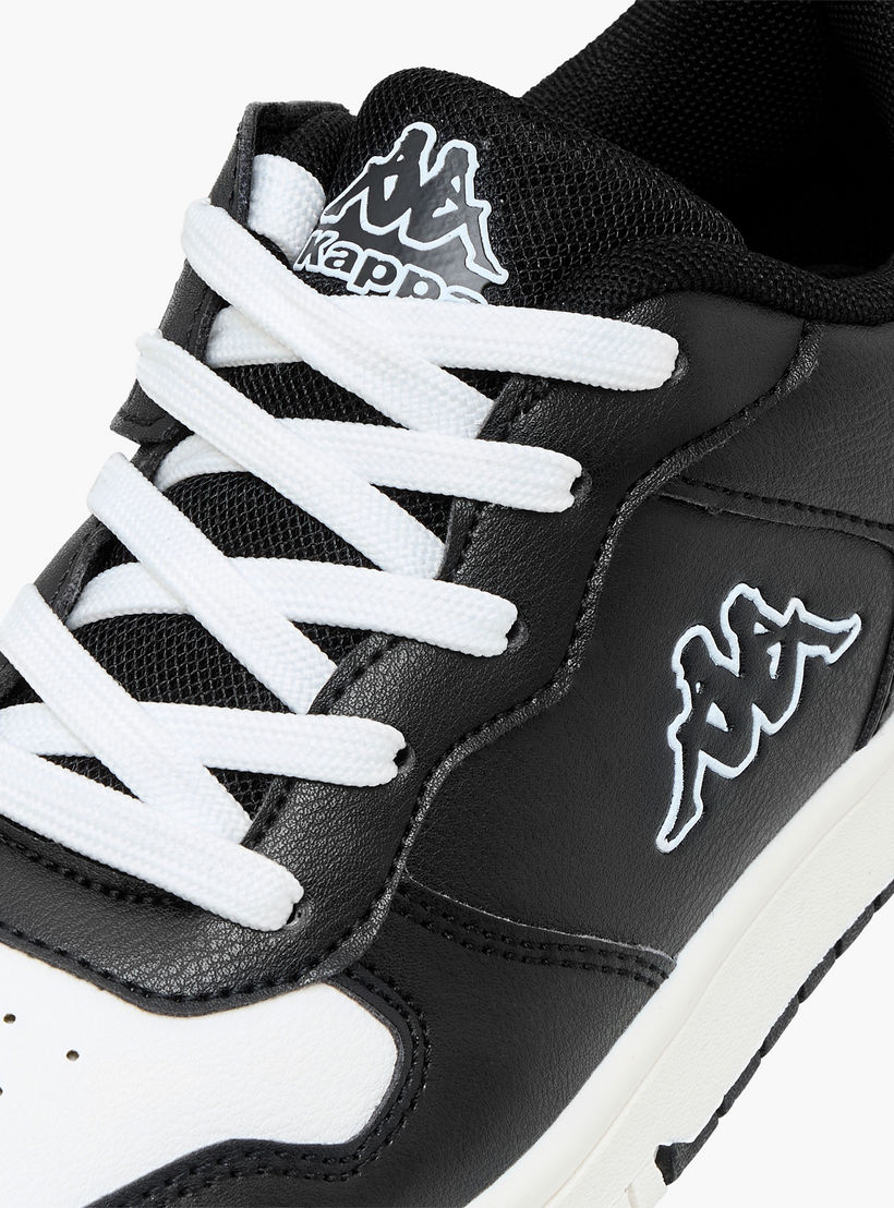 Kappa Boys' Colourblock Sneakers with Lace-Up Closure-boys-shoes-sneakers-image-4