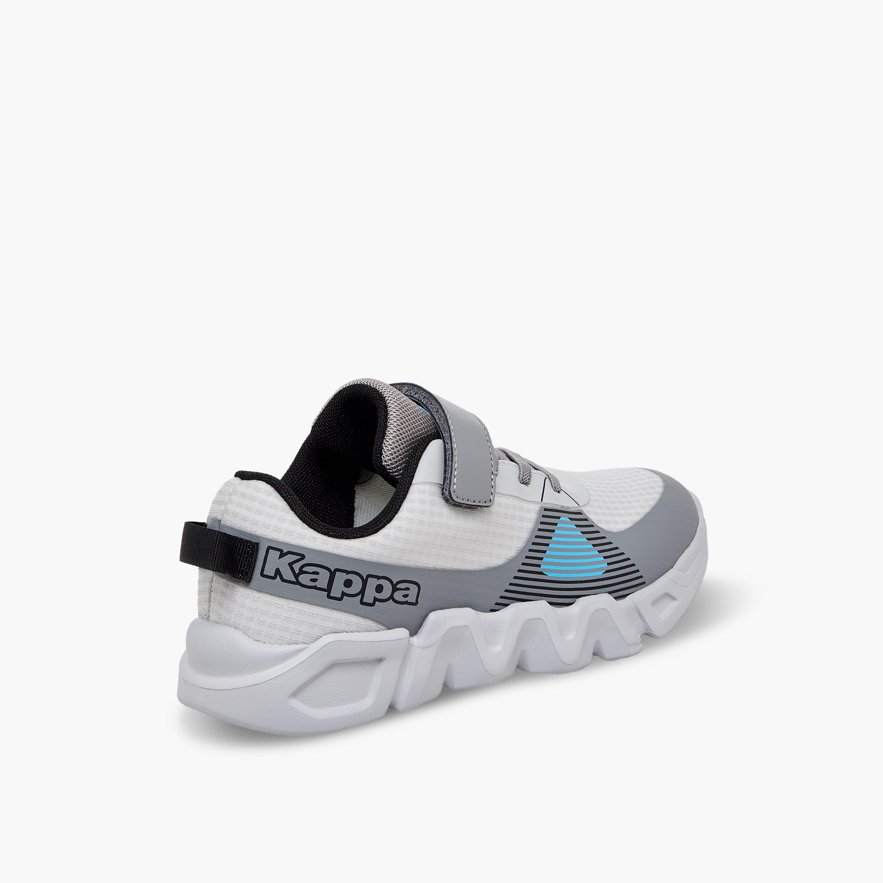 حذاء رياضي بشريط إغلاق لاصق وطبعات شعار للأولاد من كابا-sports-boys-shoes-image-4