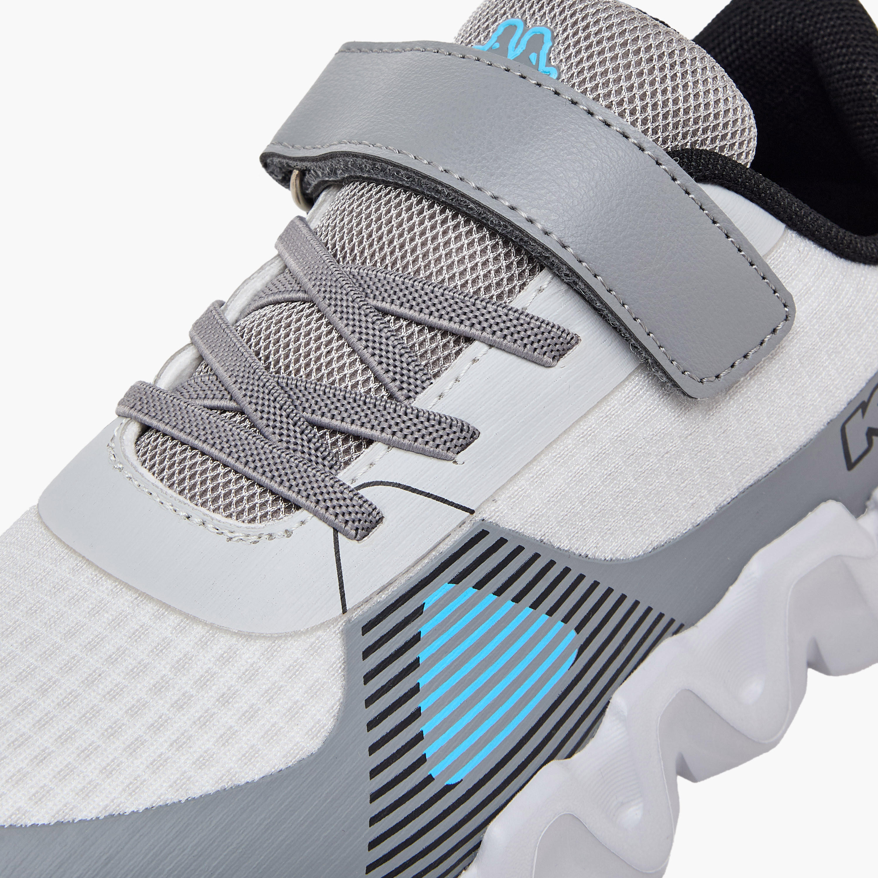 حذاء رياضي بشريط إغلاق لاصق وطبعات شعار للأولاد من كابا-sports-boys-shoes-image-7