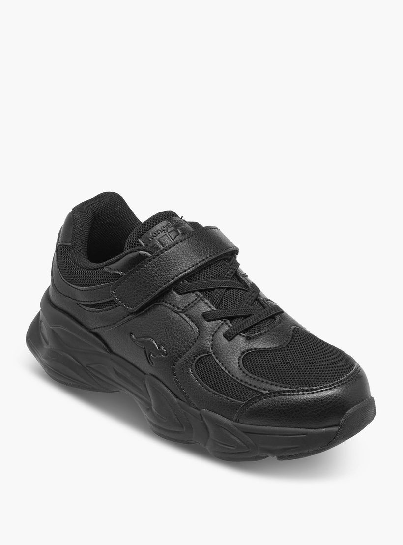 حذاء سنيكرز بشريط إغلاق لاصق للبنات من كانجاروز-girls-shoes-sneakers-image-2