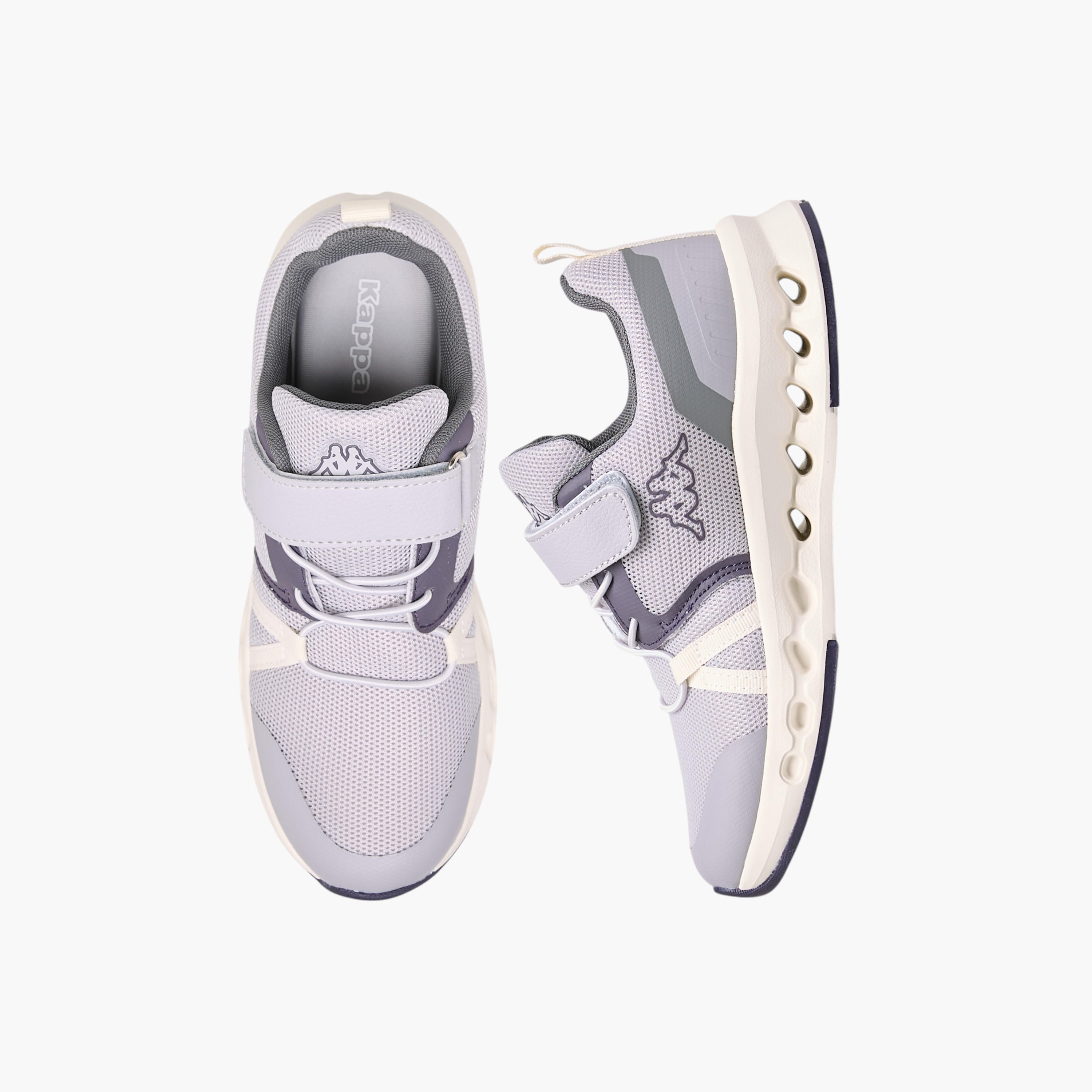 حذاء مشي بشريط لاصق وطبعات الشعار للبنات من كابا-girls-shoes-sports-image-1
