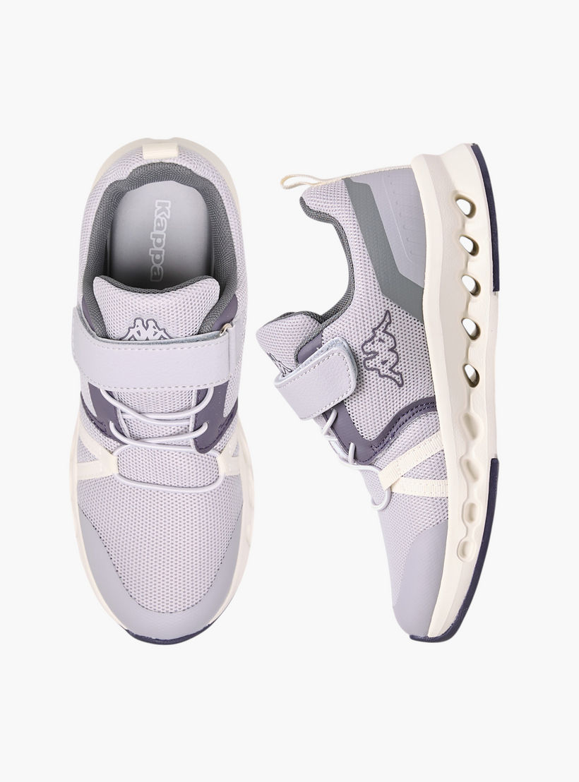 حذاء مشي بشريط لاصق وطبعات الشعار للبنات من كابا-girls-shoes-sports-image-1