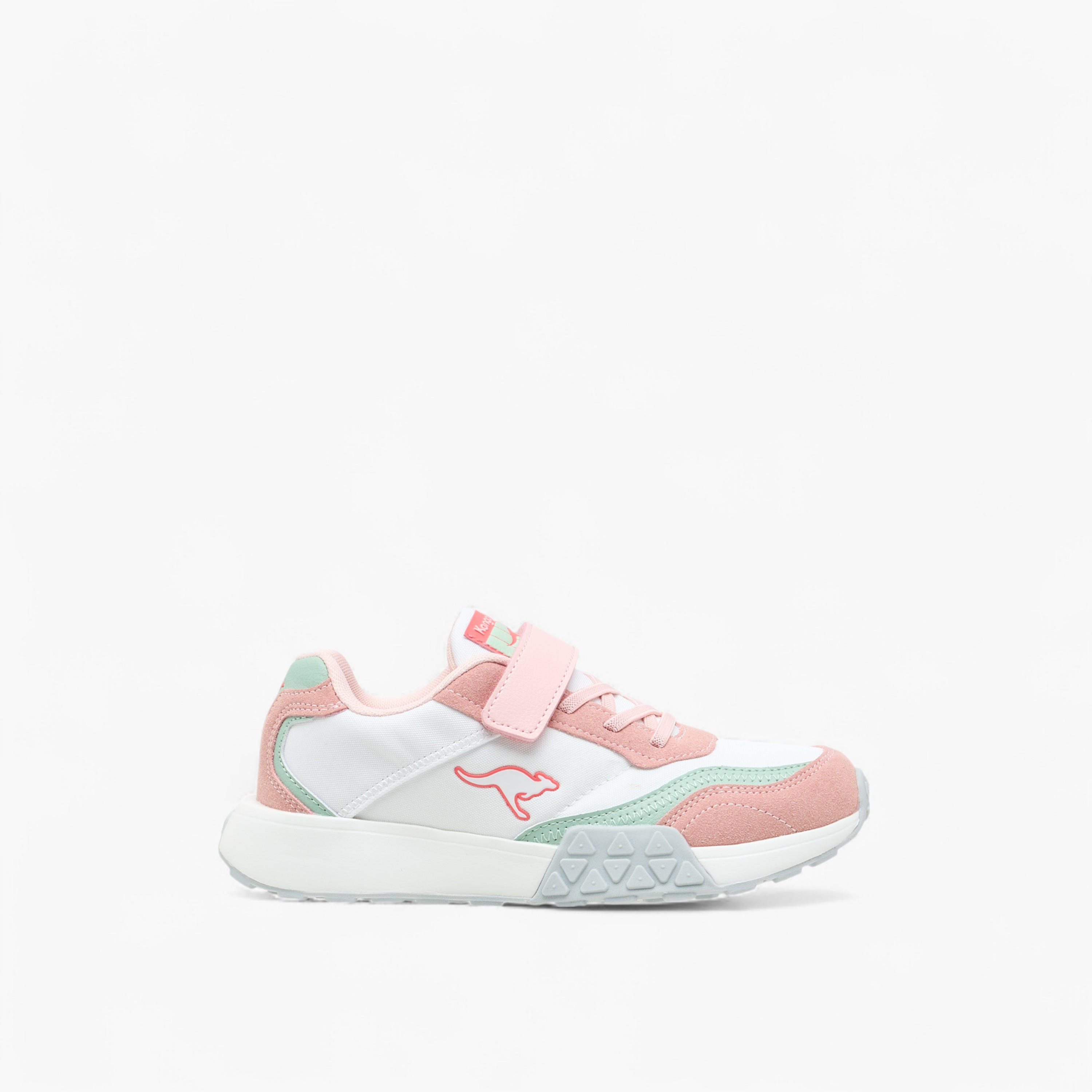 حذاء مشي قوالب ملونة بشريط لاصق للبنات من كانجاروس-girls-shoes-sneakers-image-3