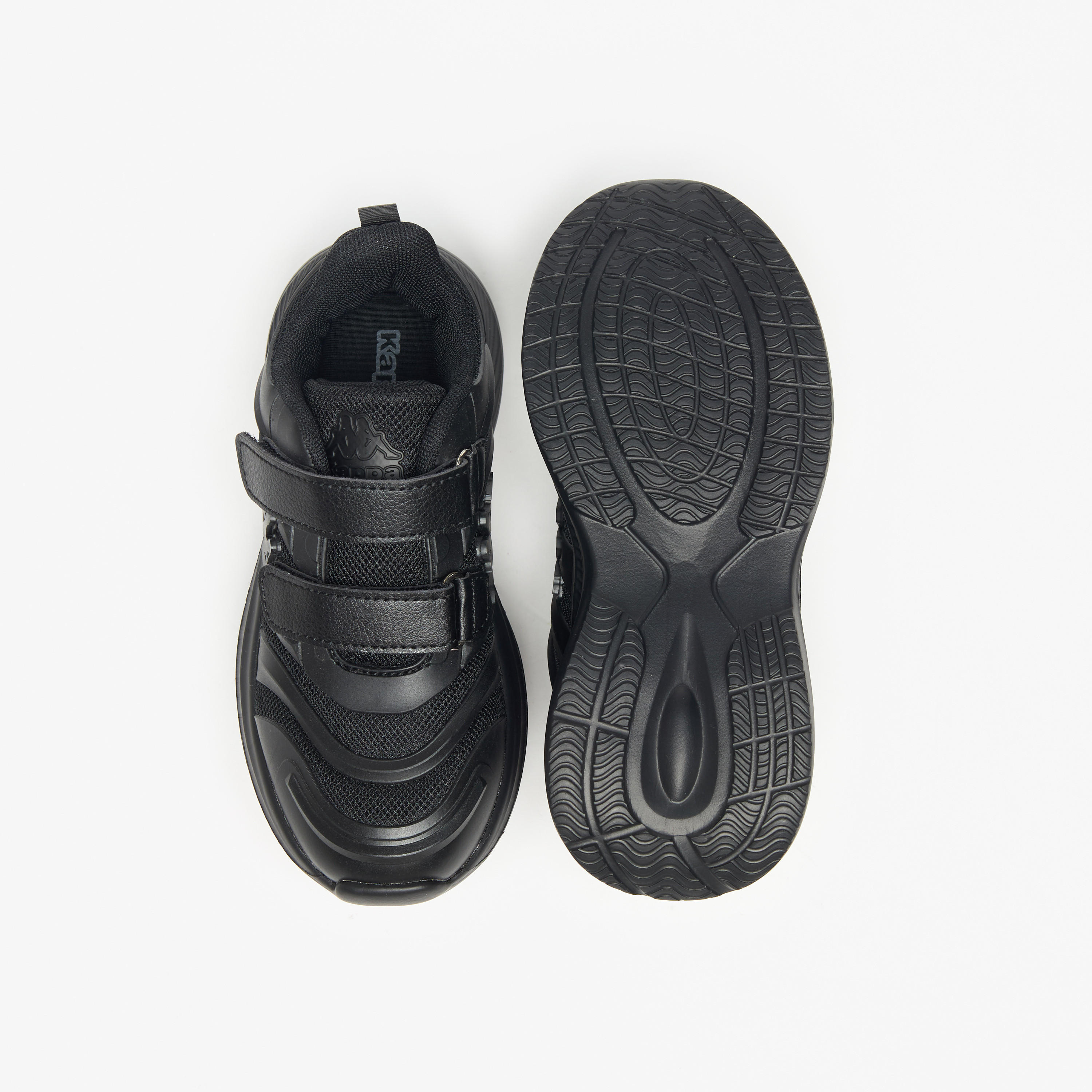 Kappa Kids Hook & Loop Breathable Walking Shoes-boys-shoes-schoolshoes-image-4