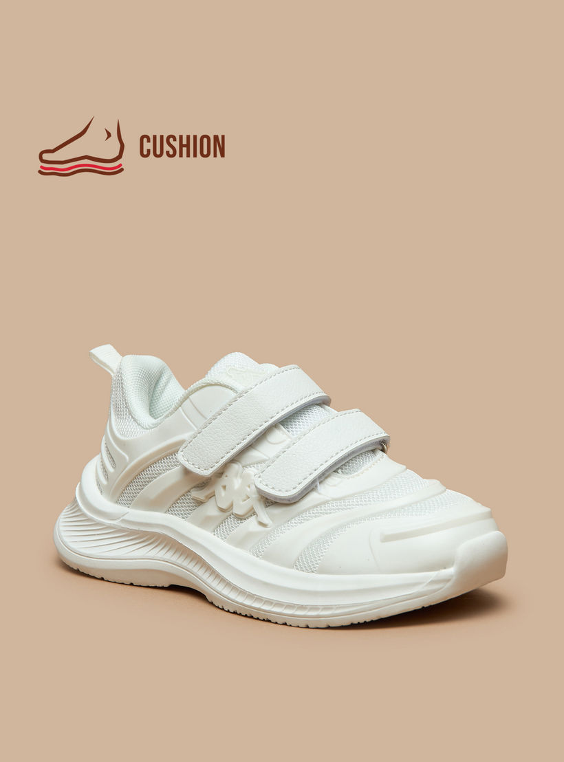 Kappa Kids Hook & Loop Breathable Walking Shoes-boys-shoes-schoolshoes-image-1