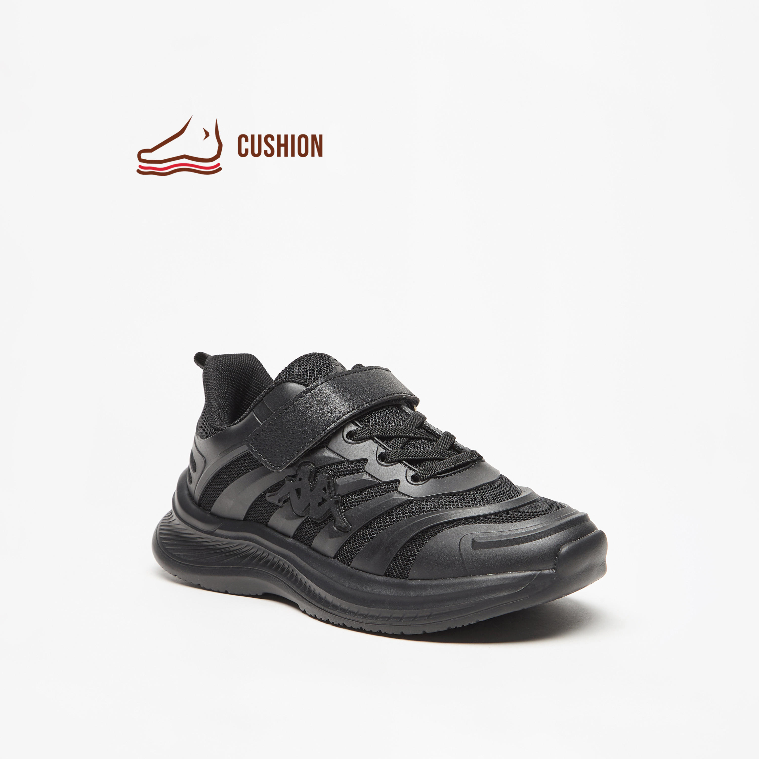 Kappa Kids Hook & Loop Breathable Walking Shoes-sports-boys-shoes-image-1