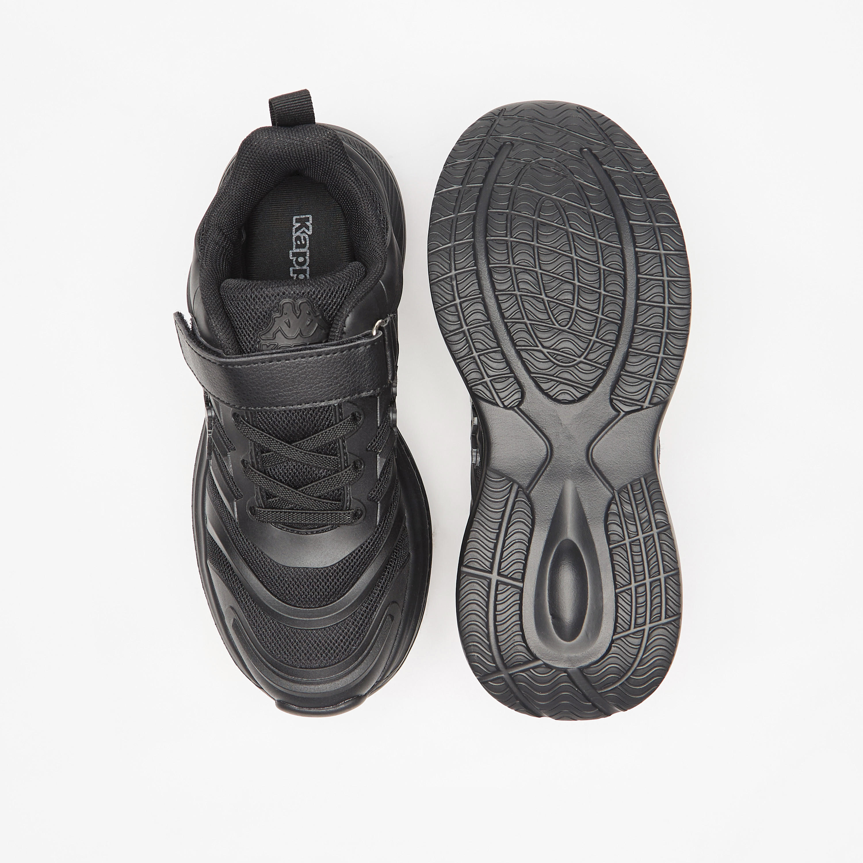 Kappa Kids Hook & Loop Breathable Walking Shoes-sports-boys-shoes-image-4