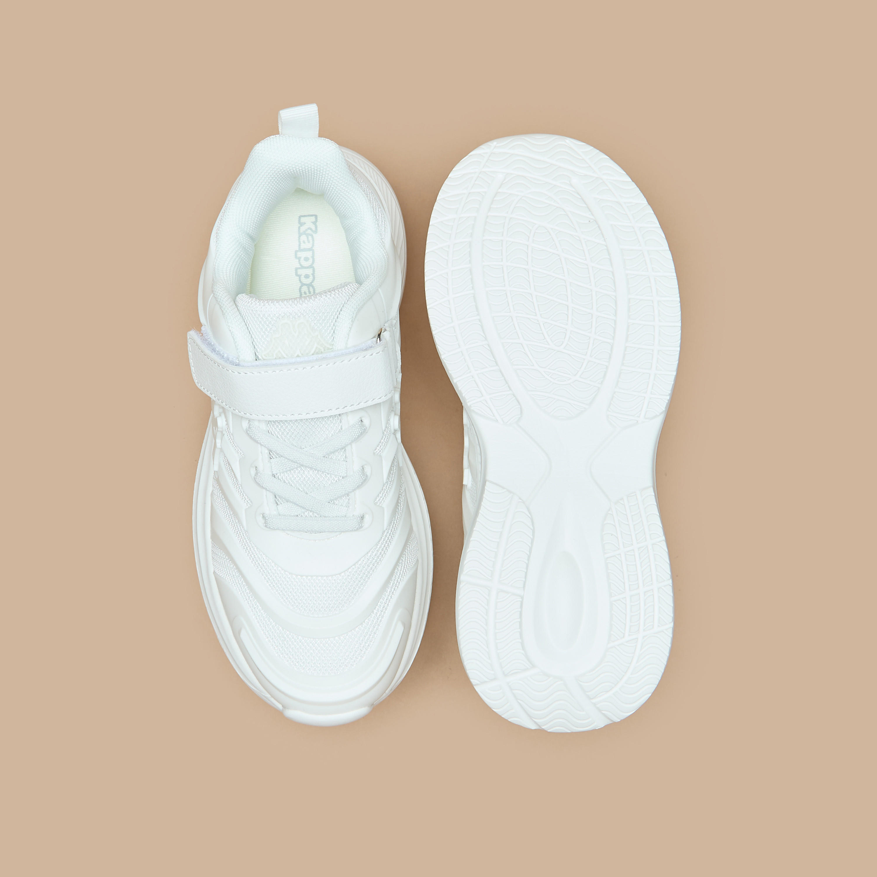 Kappa Kids Hook & Loop Breathable Walking Shoes-sports-boys-shoes-image-4