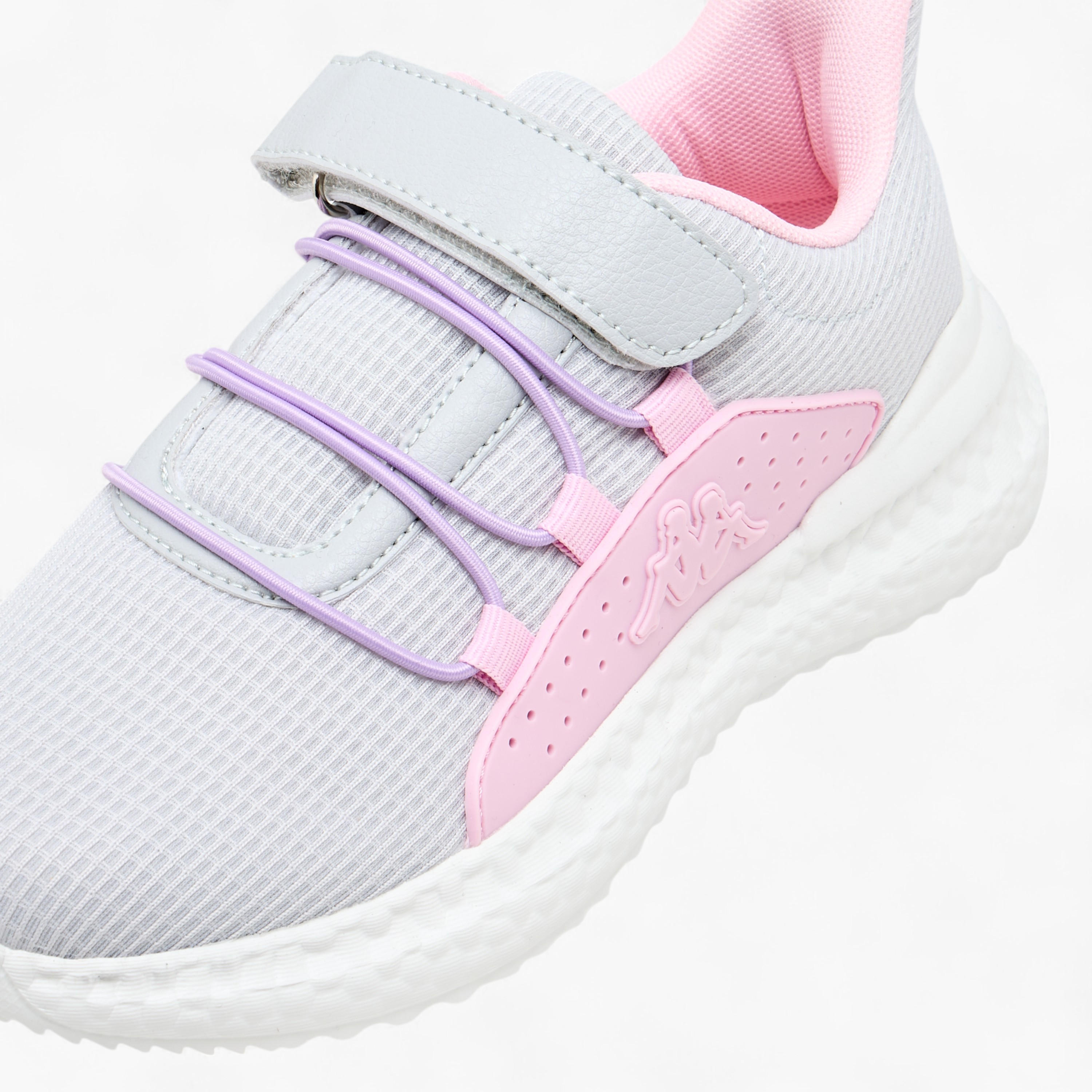 حذاء رياضي بارز الملمس بشريط إغلاق لاصق للبنات من كابا-girls-shoes-sneakers-image-4