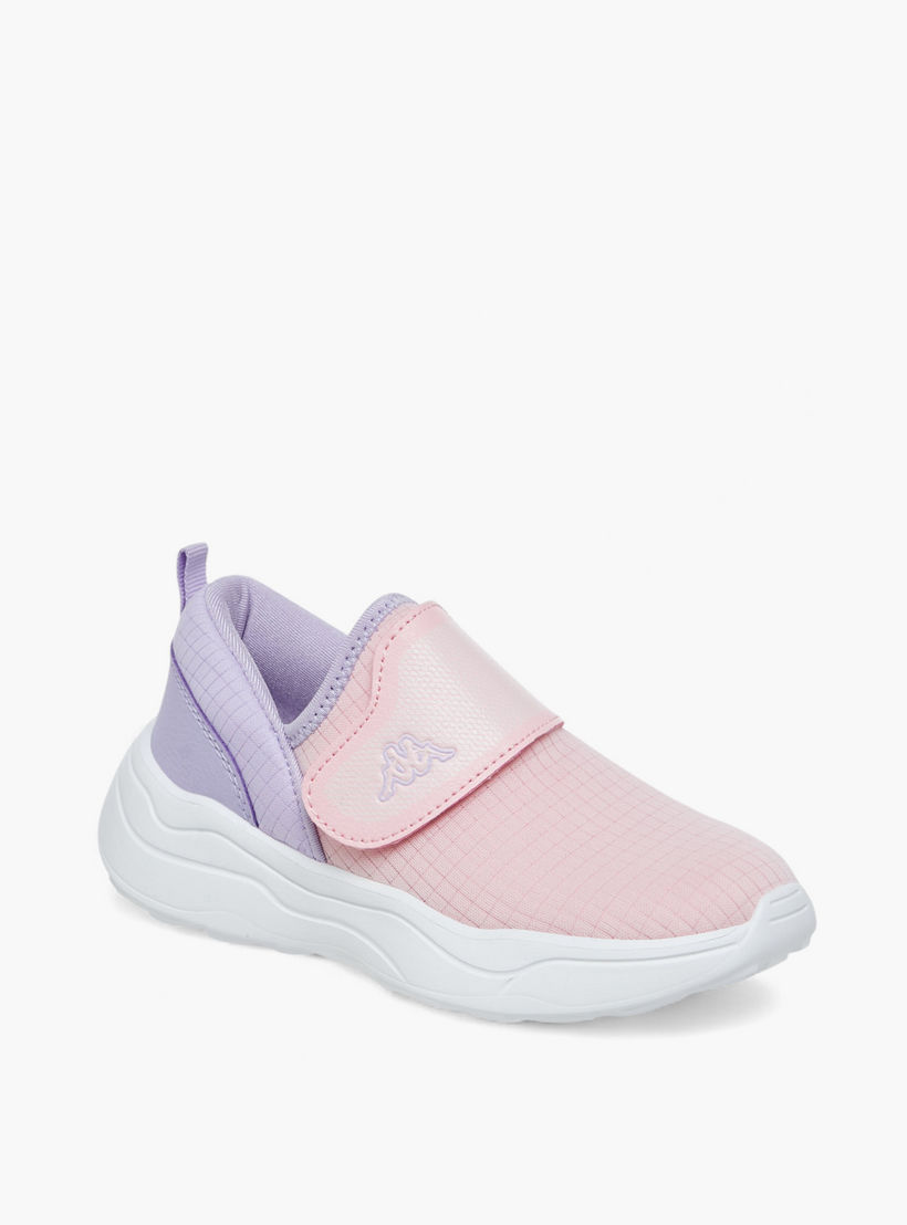 Kappa Girls Cnf Checked Slip-On Walking Shoes-girls-shoes-sports-image-2