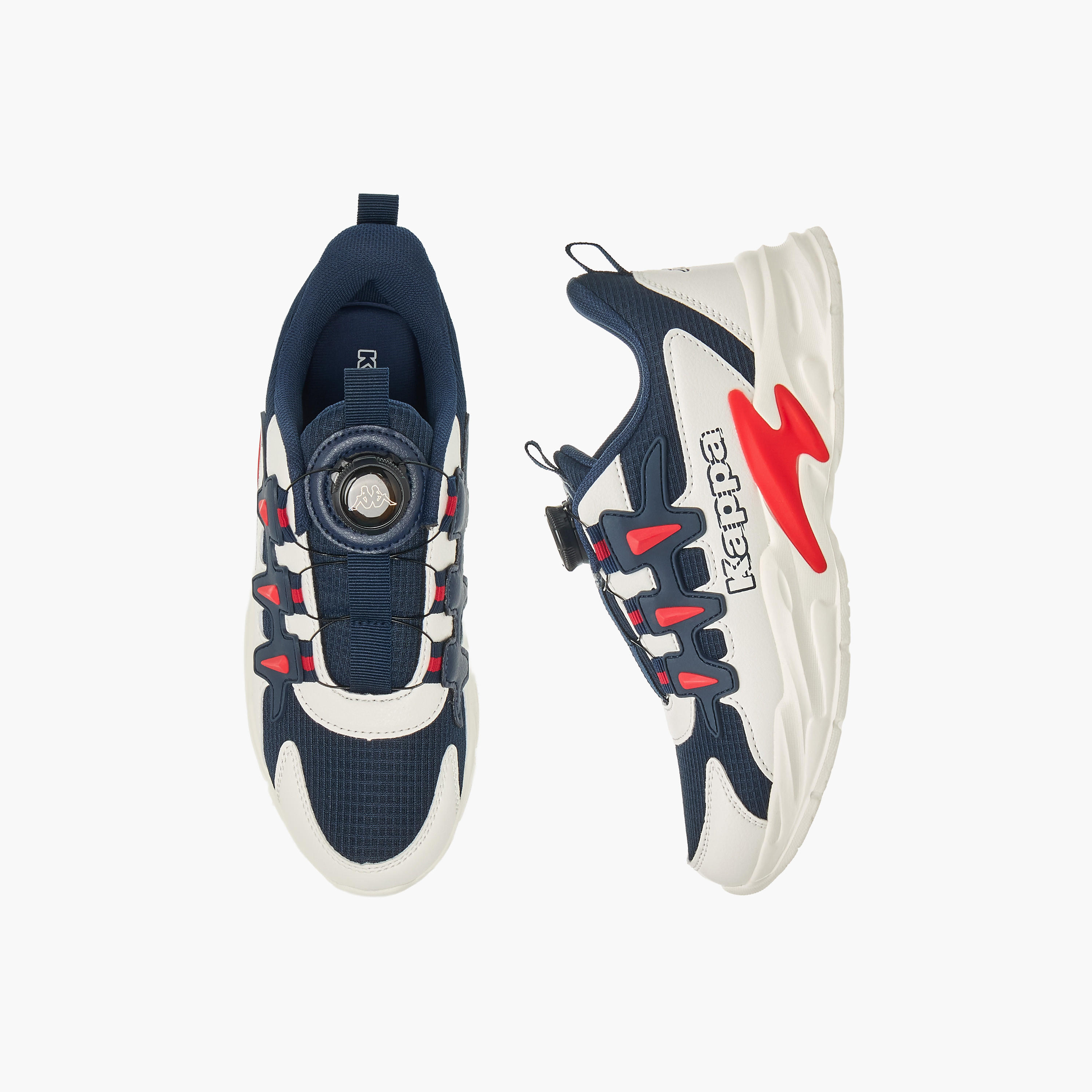 حذاء رياضي بإبزيم دوار وألواح للأولاد من كابا-boys-shoes-sneakers-image-1