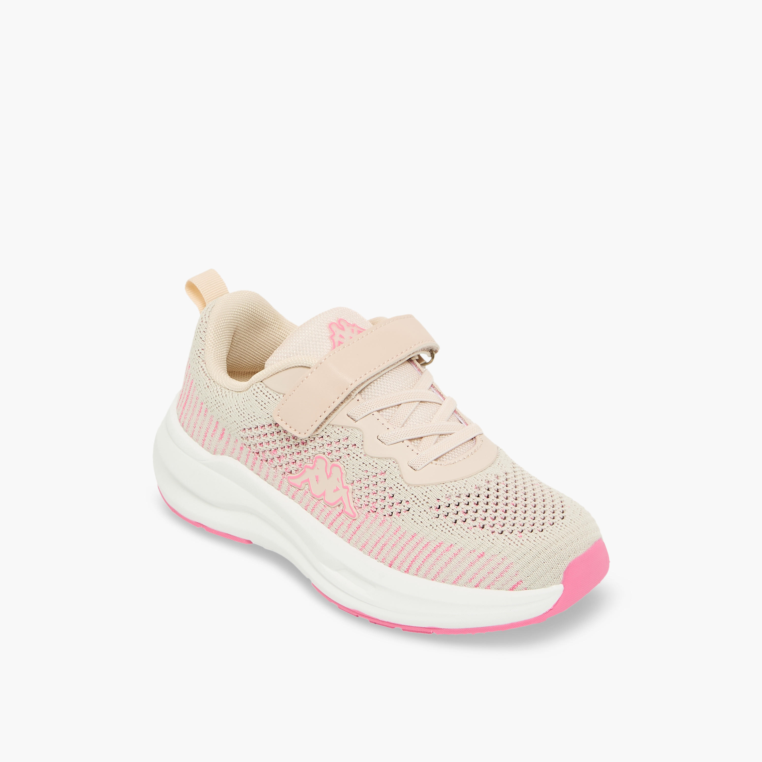 حذاء رياضي مخطط بشريط إغلاق لاصق للبنات من كابا-girls-shoes-sneakers-image-2