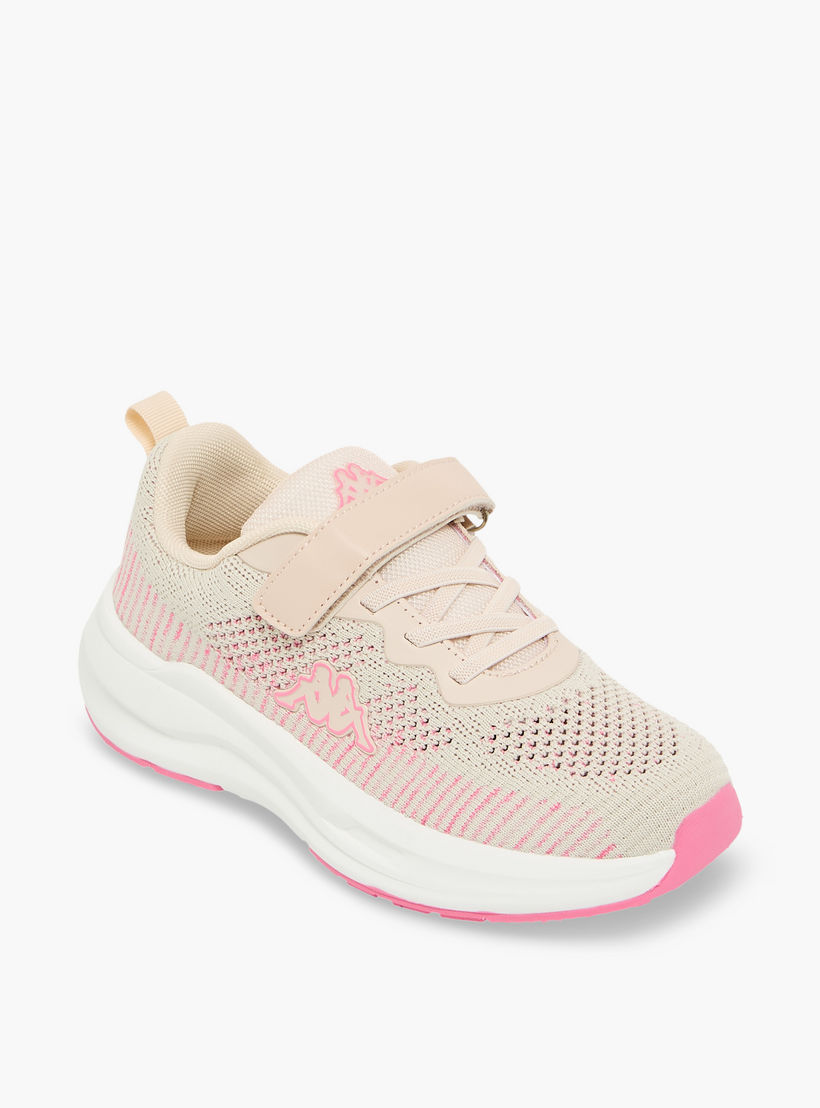 حذاء رياضي مخطط بشريط إغلاق لاصق للبنات من كابا-girls-shoes-sneakers-image-2