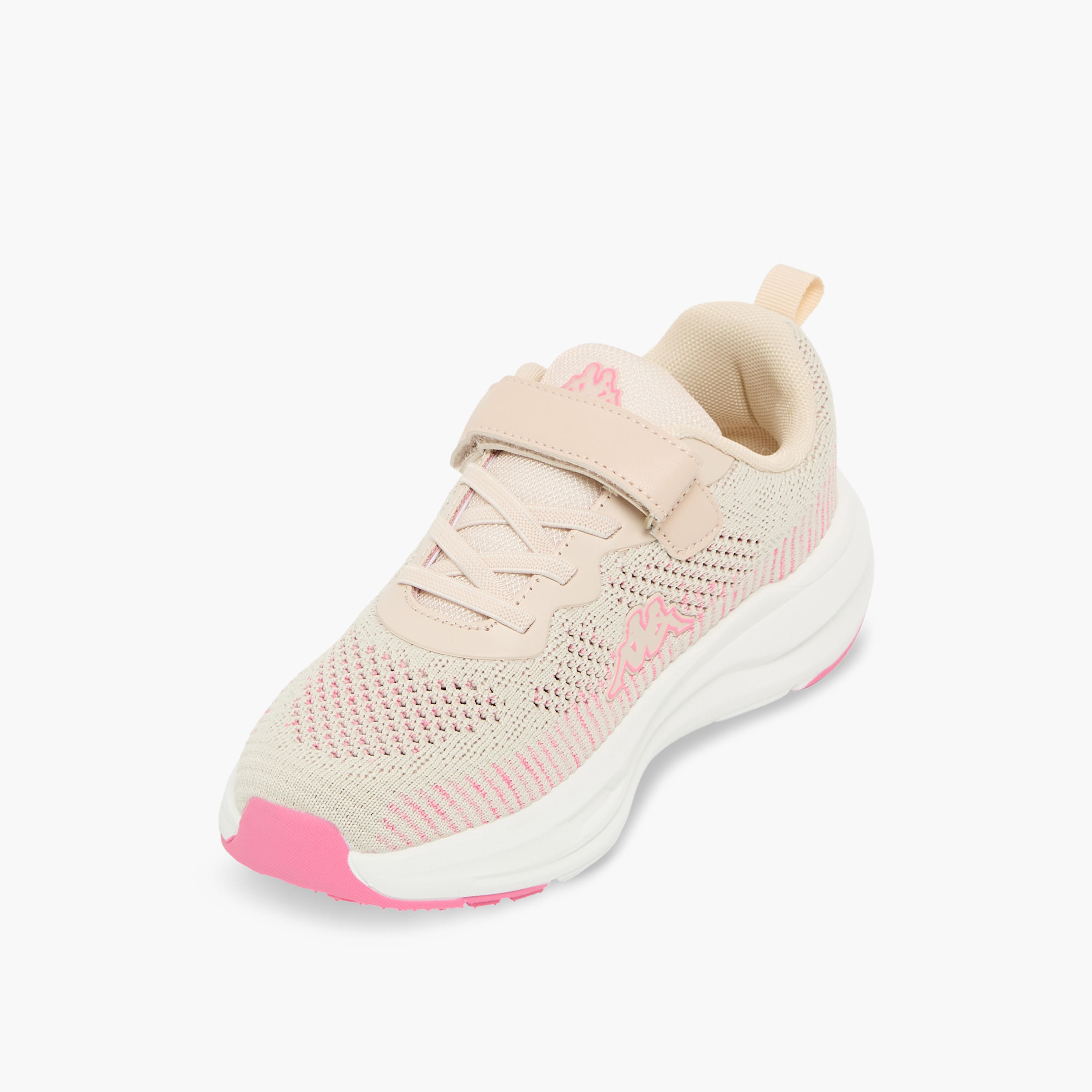 حذاء رياضي مخطط بشريط إغلاق لاصق للبنات من كابا-girls-shoes-sneakers-image-4