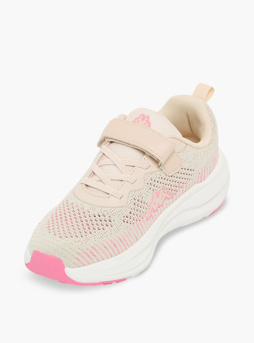 حذاء رياضي مخطط بشريط إغلاق لاصق للبنات من كابا-girls-shoes-sneakers-image-4