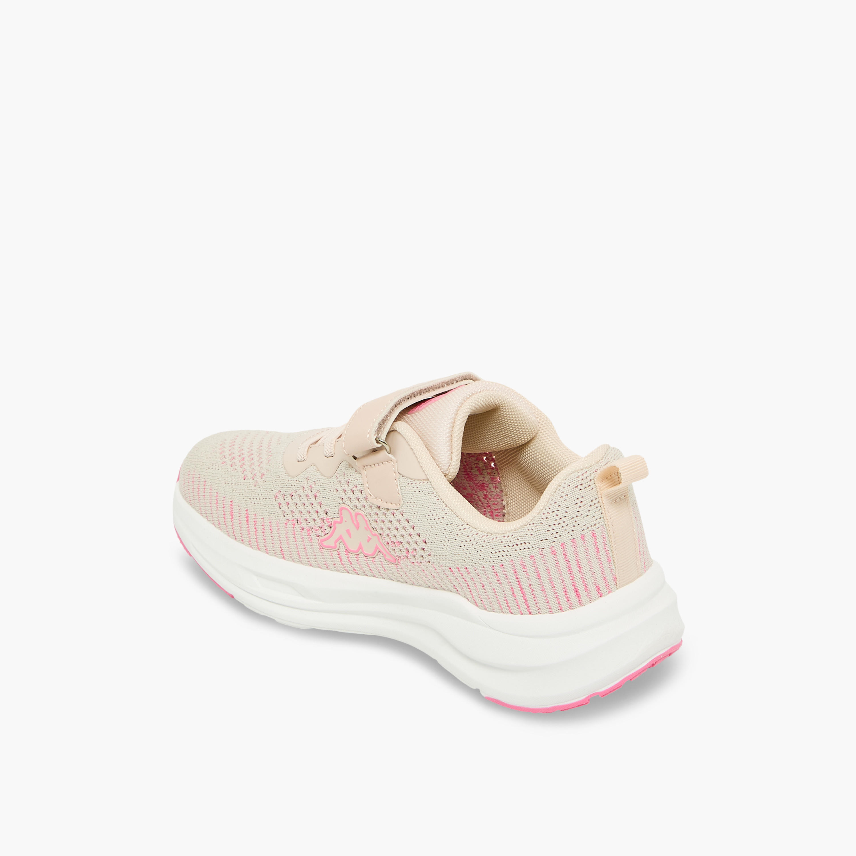 حذاء رياضي مخطط بشريط إغلاق لاصق للبنات من كابا-girls-shoes-sneakers-image-5