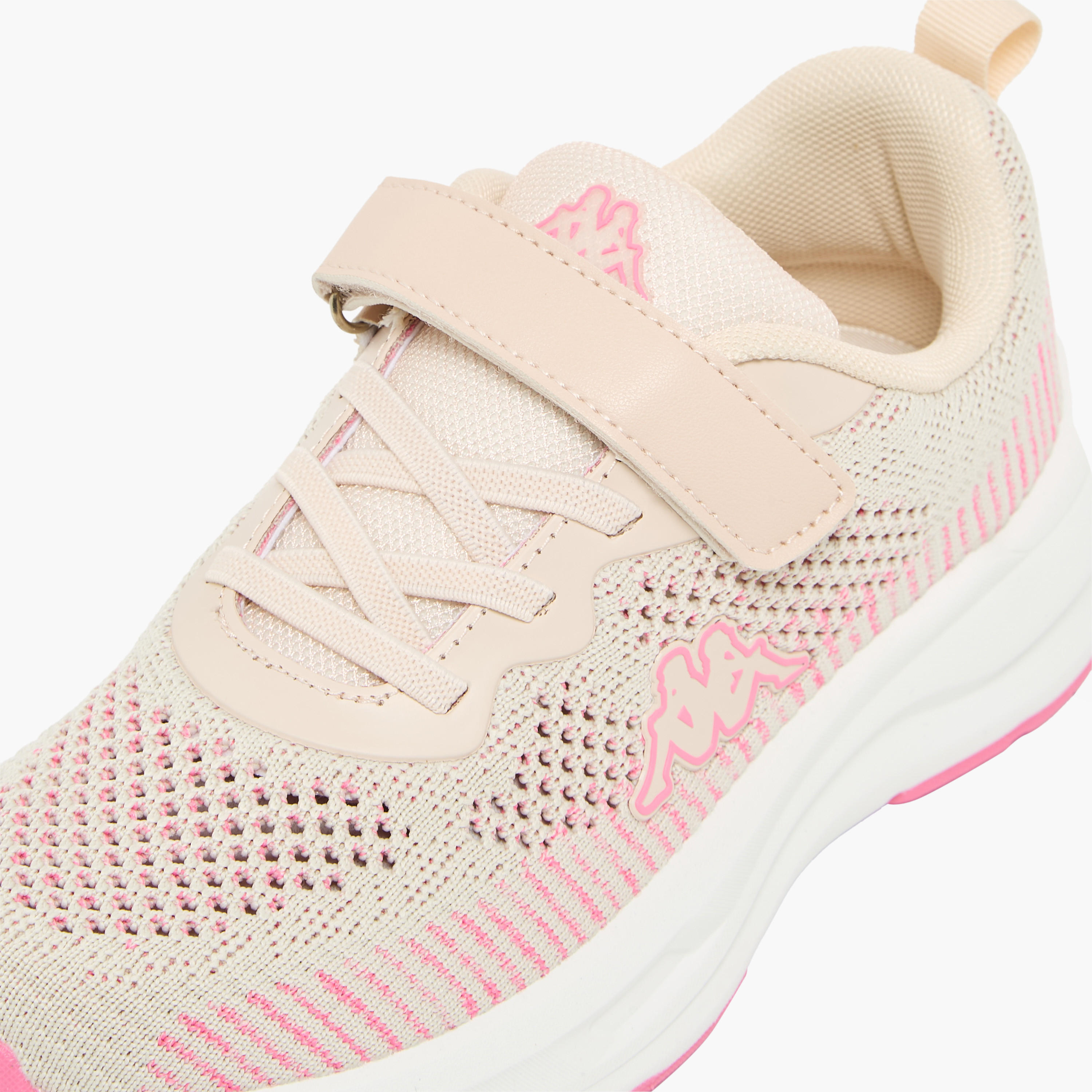 حذاء رياضي مخطط بشريط إغلاق لاصق للبنات من كابا-girls-shoes-sneakers-image-7