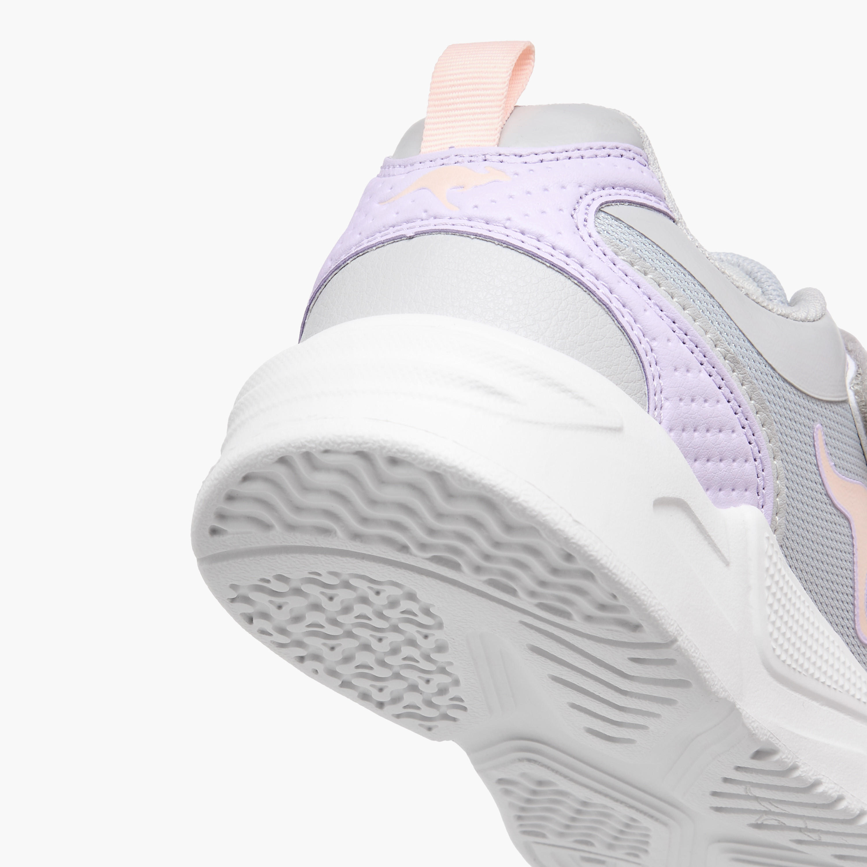 Kangaroos Girls Logo Detail Hook & Loop Walking Shoes-girls-shoes-sneakers-image-5