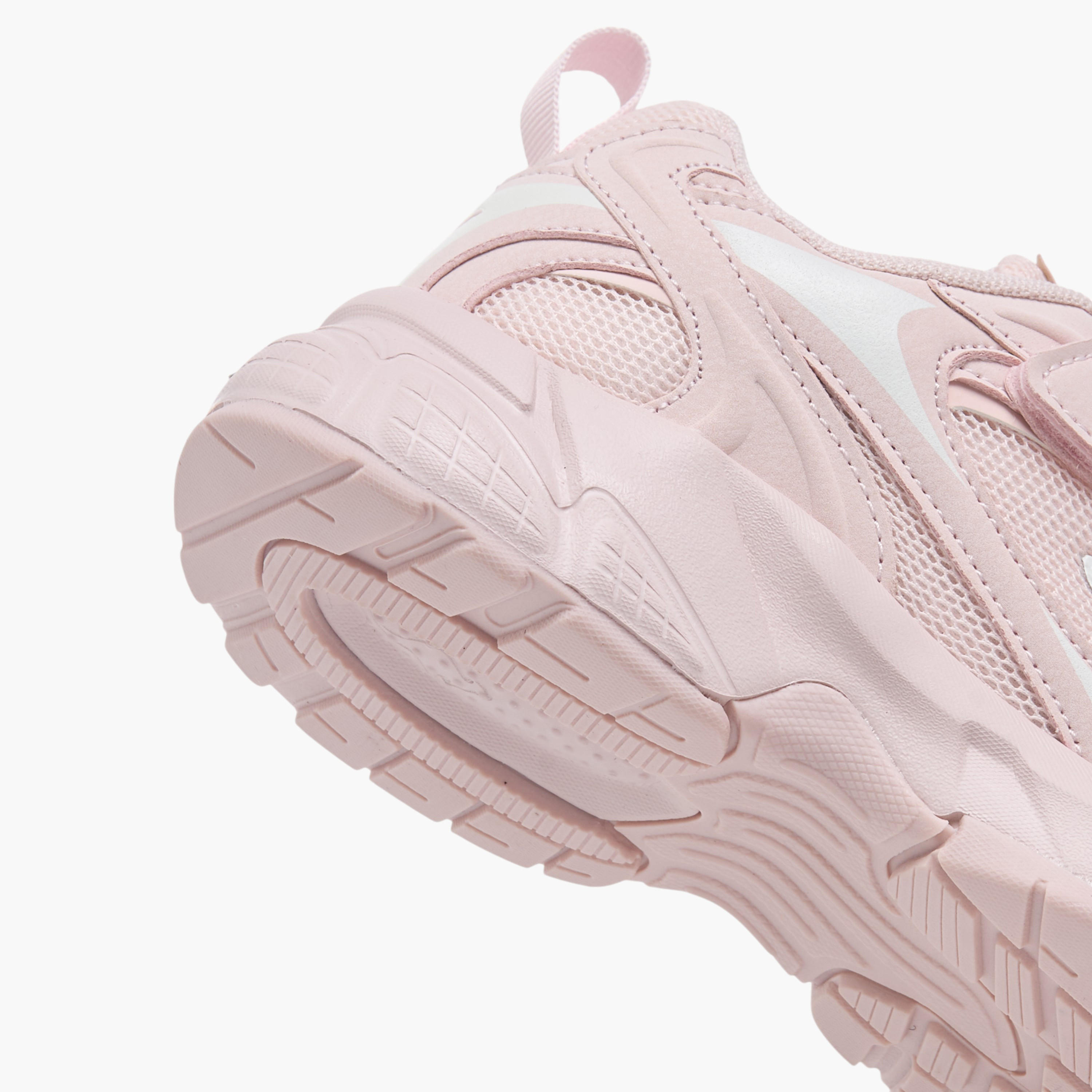 Kangaroos Girls Logo Detail Hook & Loop Walking Shoes-girls-shoes-sneakers-image-5