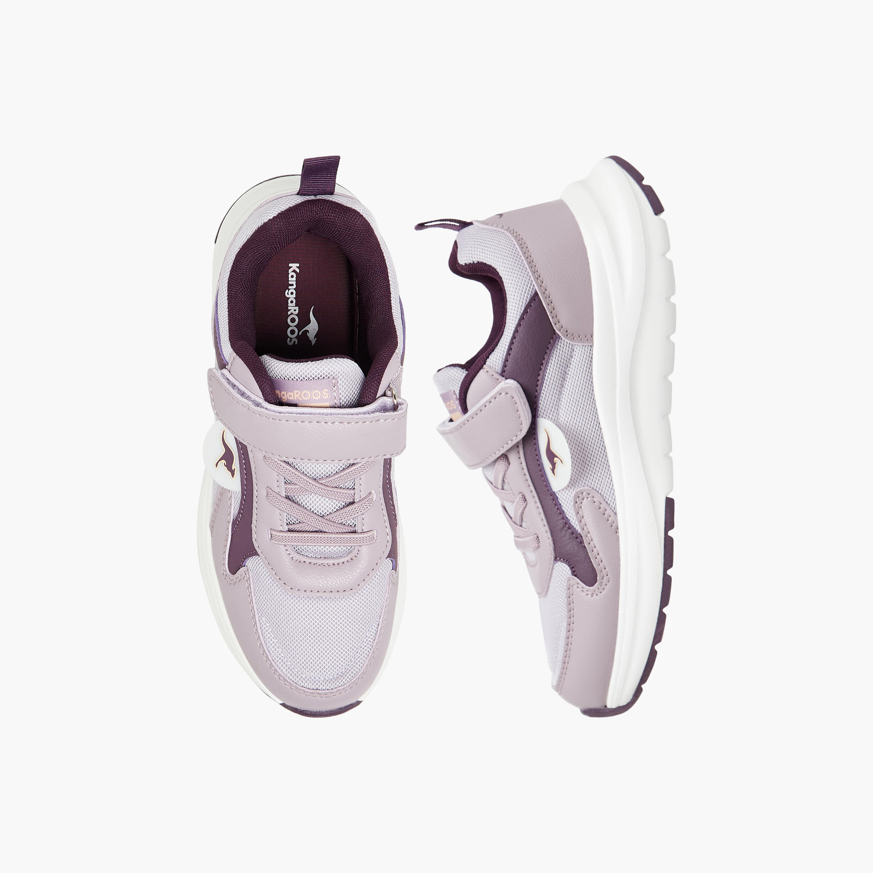 Kangaroos Girls Hook & Loop Walking Shoes-girls-shoes-sneakers-image-1