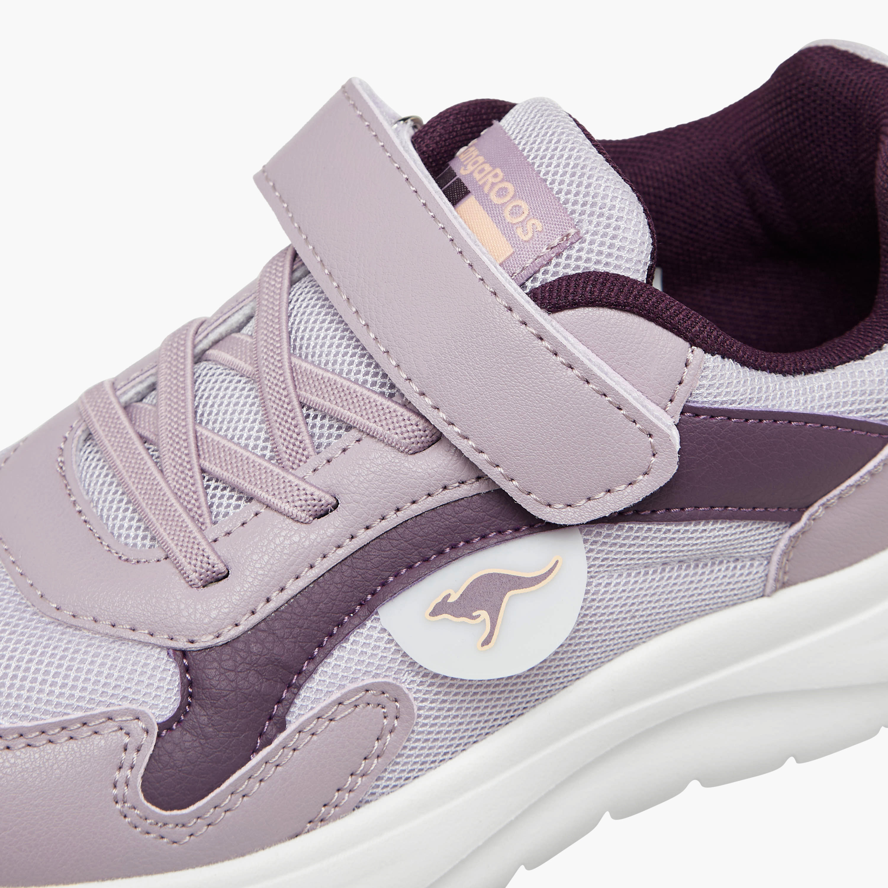Kangaroos Girls Hook & Loop Walking Shoes-girls-shoes-sneakers-image-4