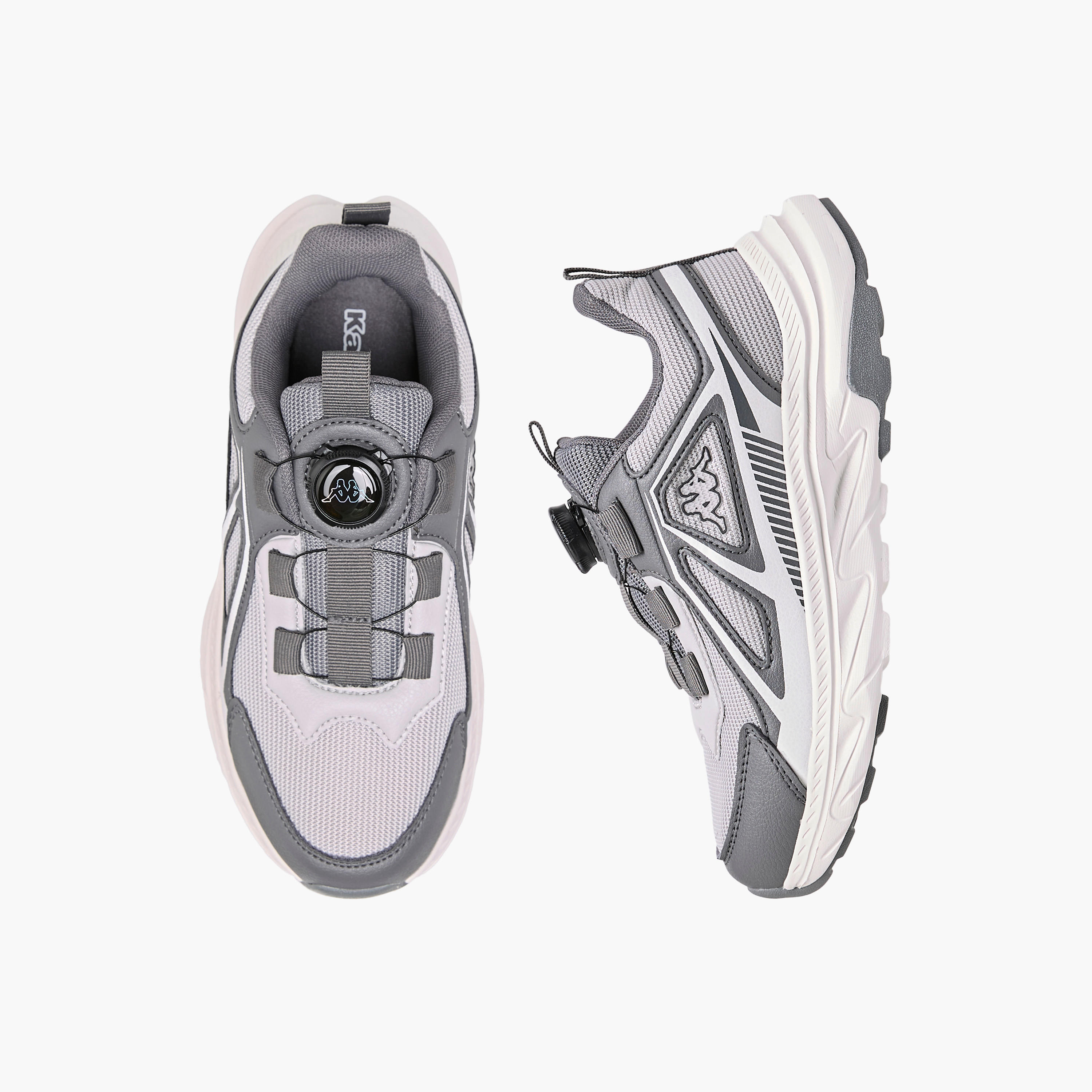 Kappa Boys Buckle Durable Walking Shoes-sports-boys-shoes-image-1