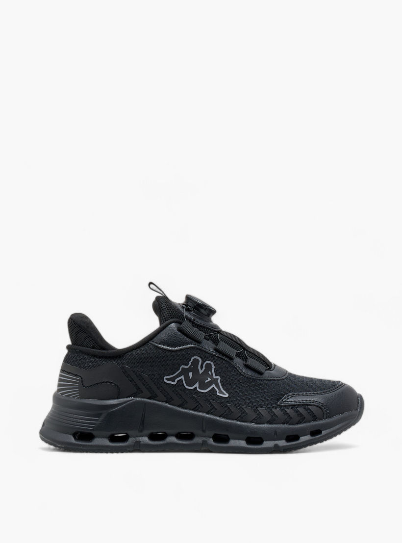 Kappa Kids Drawstring Cushioned Sole Walking Shoes-boys-shoes-schoolshoes-image-3