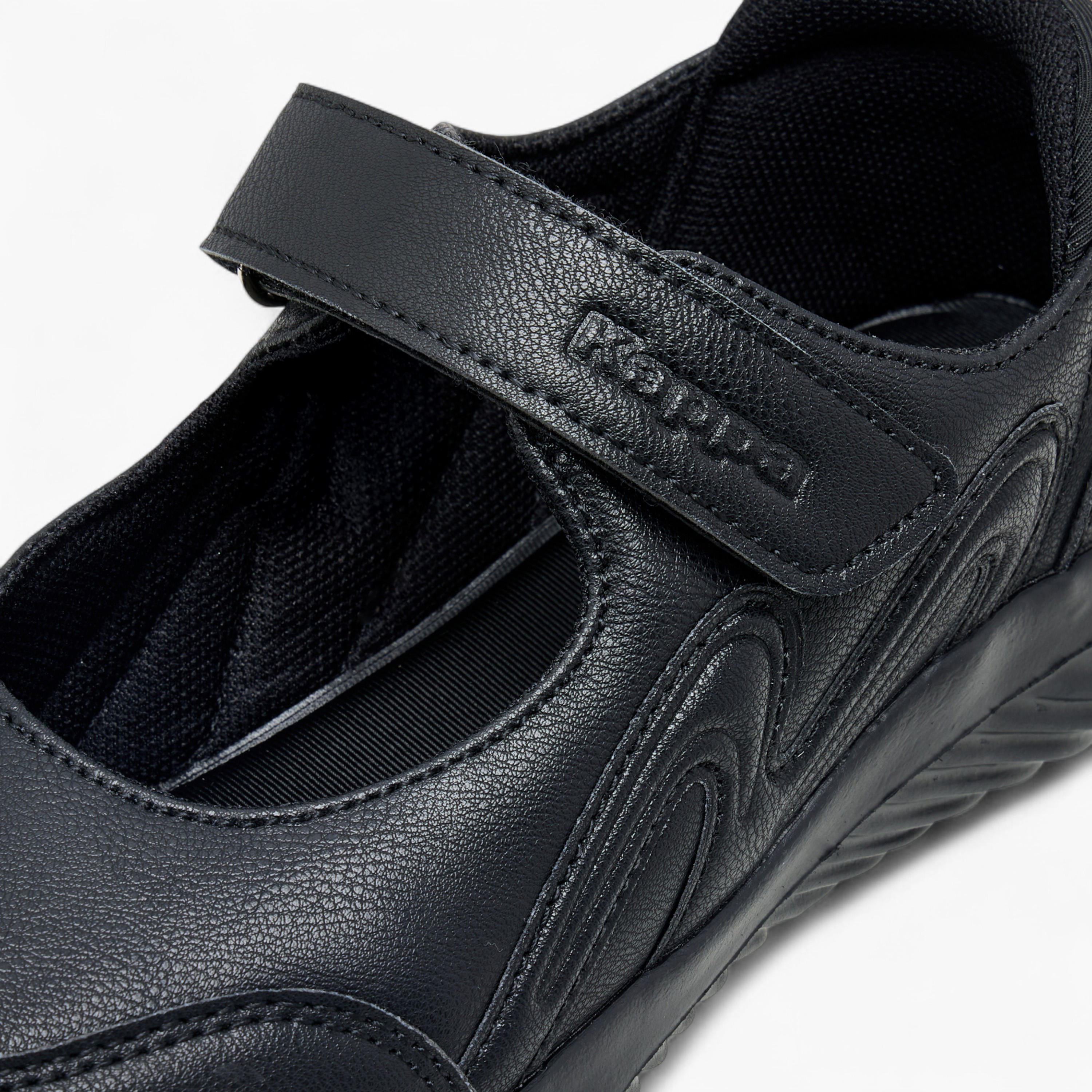 Kappa Girls' Textured School Shoes with Hook and Loop Closure-girls-shoes-maryjanes-image-4