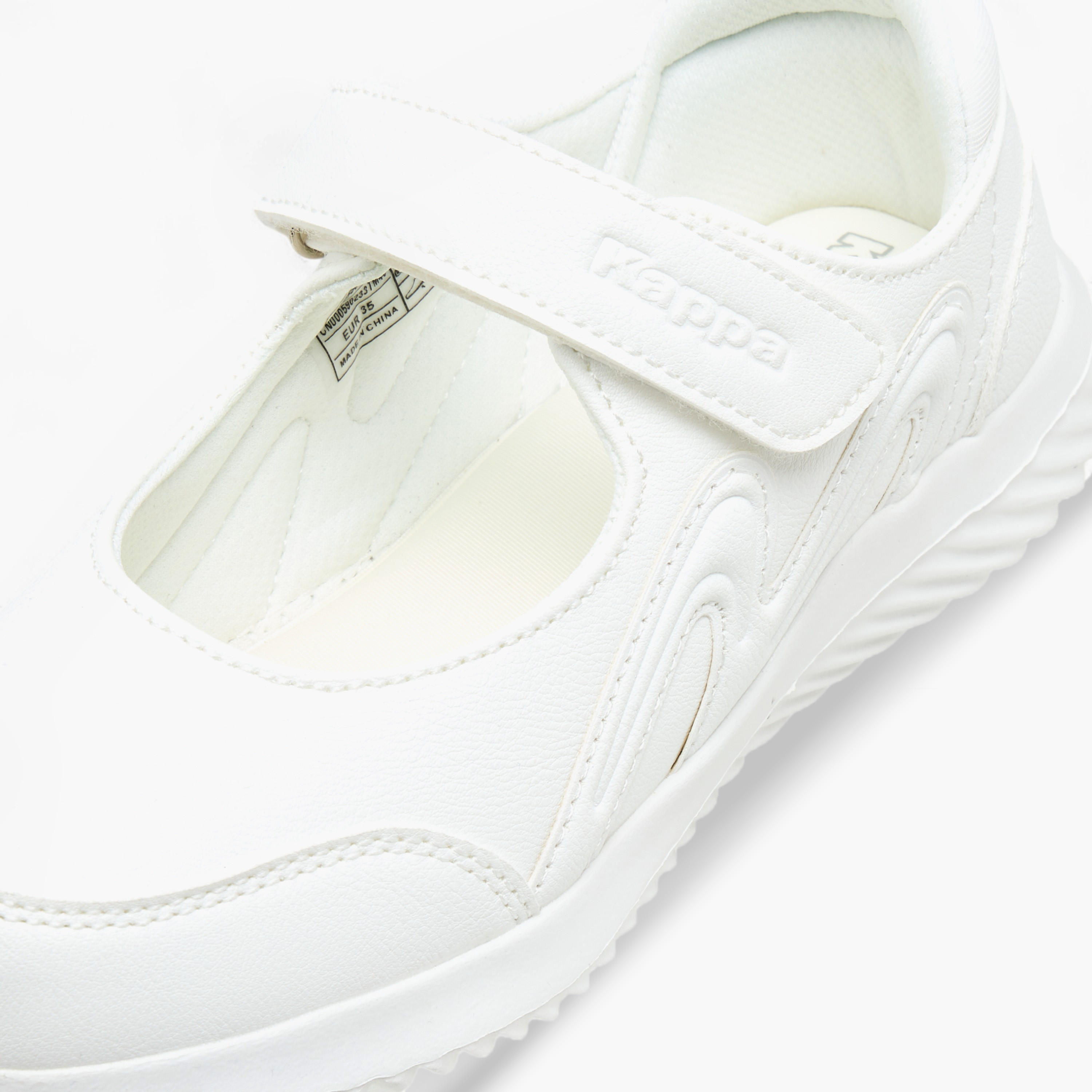 Kappa Girls' Textured School Shoes with Hook and Loop Closure-girls-shoes-maryjanes-image-4