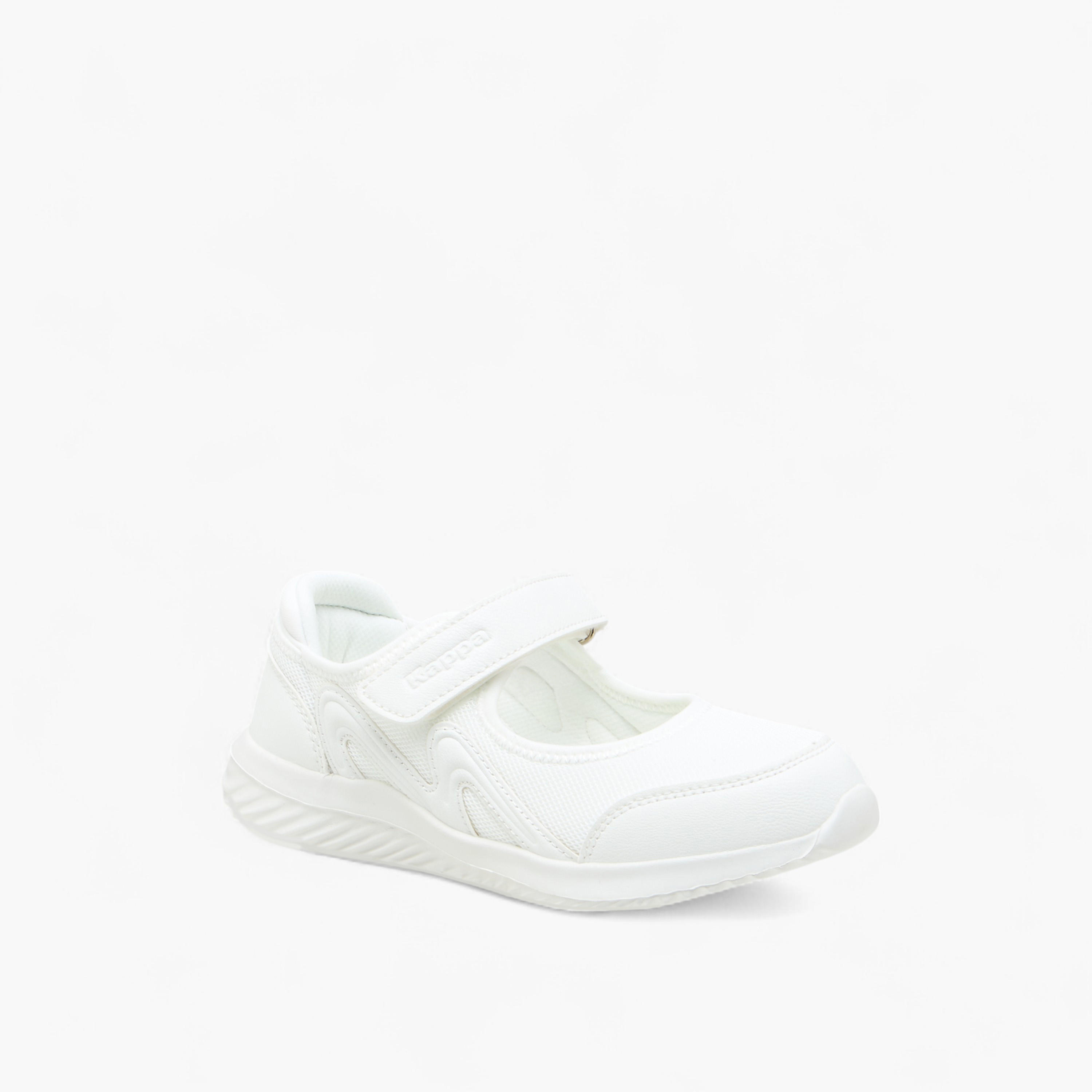 Kappa Girls' Textured School Shoes with Hook and Loop Closure-girls-shoes-maryjanes-image-2