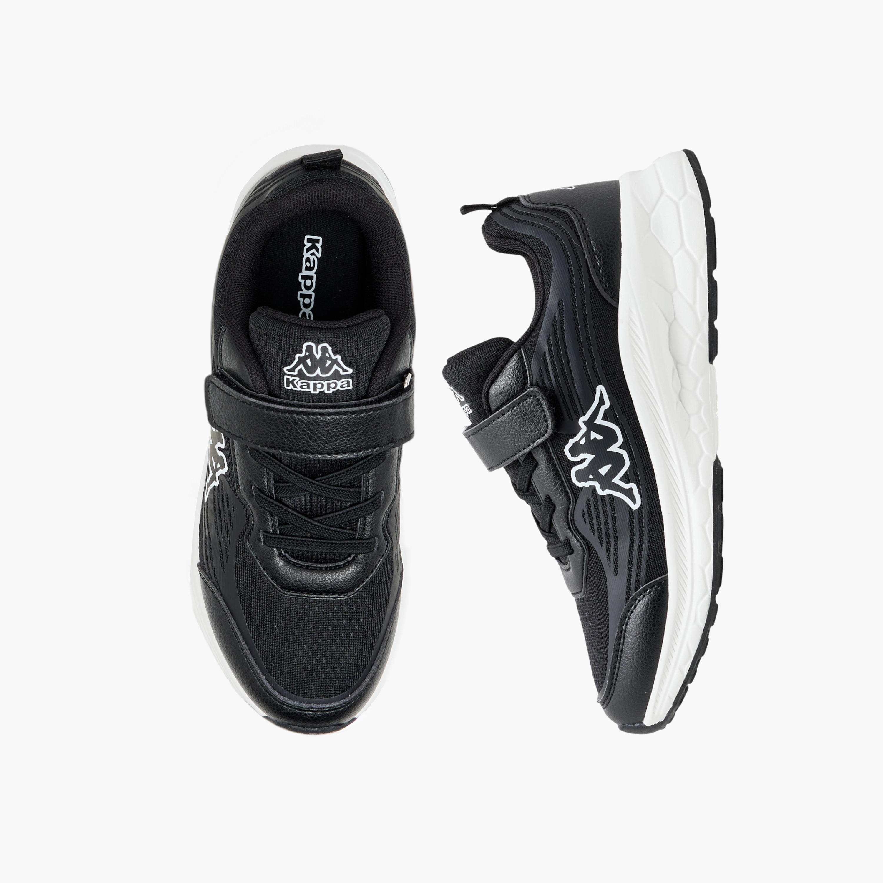 Kappa Kids Hook & Loop Cushioned Sole Walking Shoes-boys-shoes-schoolshoes-image-1