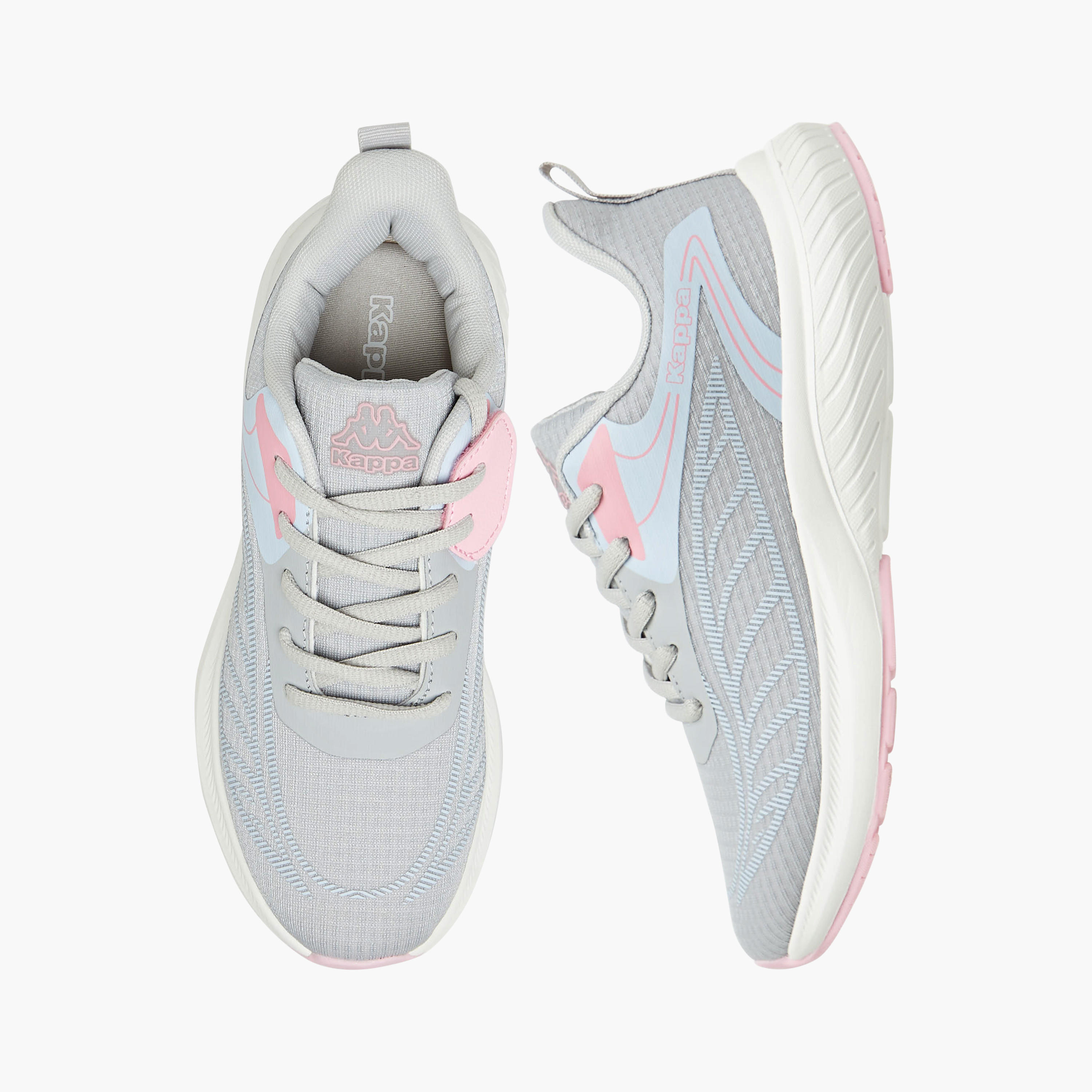 Kappa Girls' Lace-Up Sports Shoes-girls-shoes-sneakers-image-1
