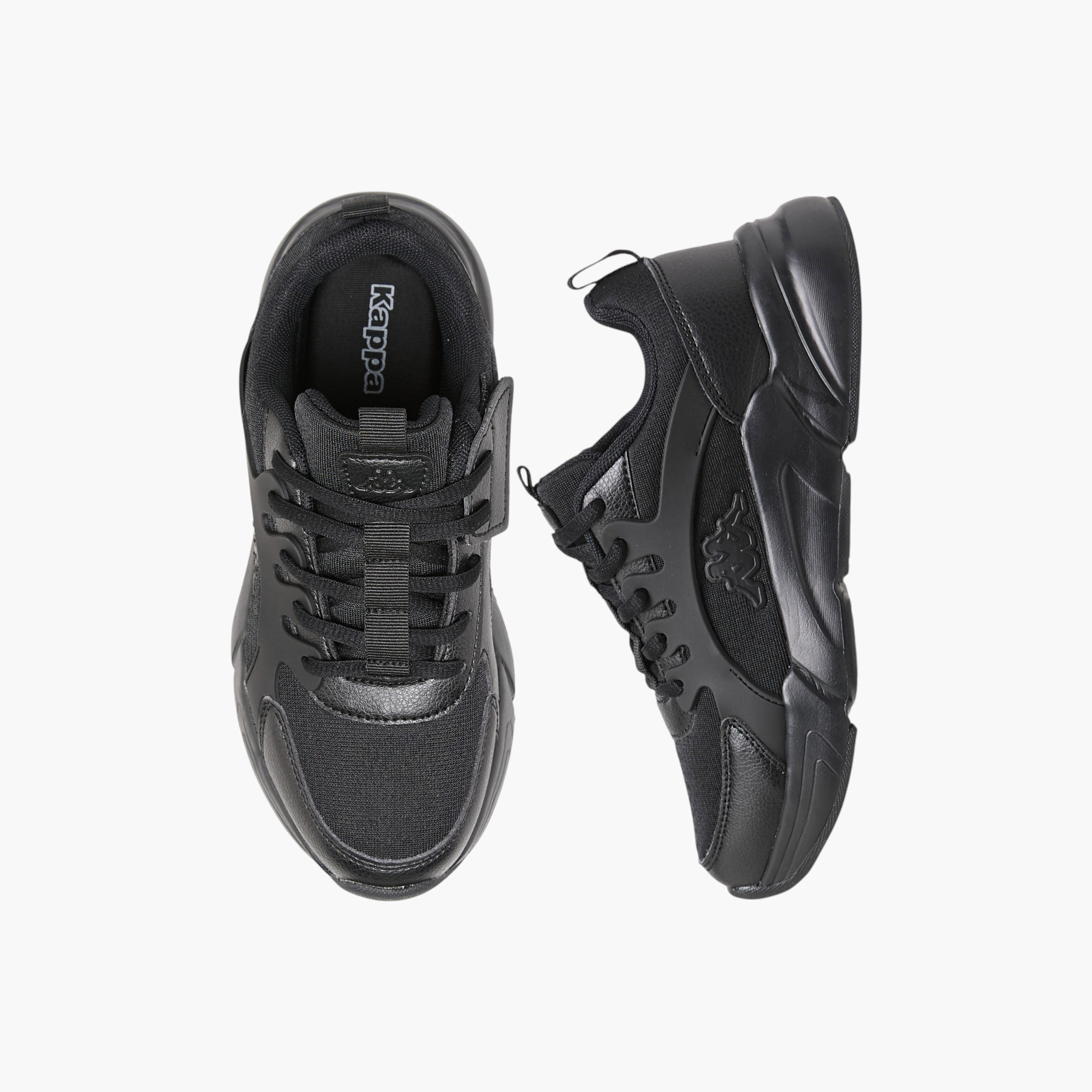 Kappa Kids' Logo Detail Sports Shoes with Lace-Up Closure-boys-shoes-schoolshoes-image-1
