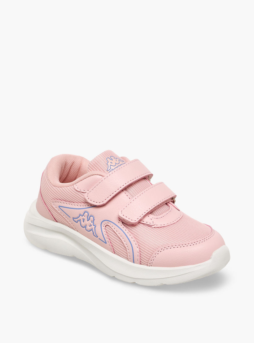 حذاء رياضي بشريط لاصق وطبعات شعار للبنات من كابا-girls-shoes-sneakers-image-2
