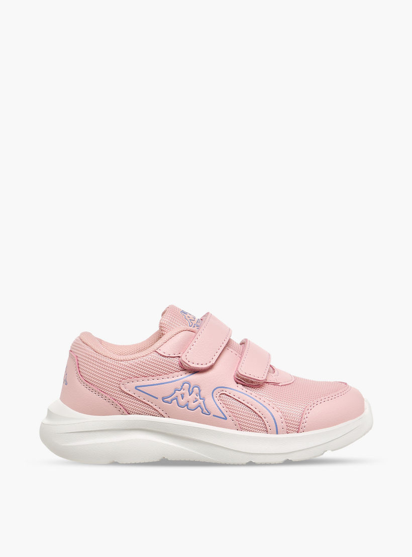 حذاء رياضي بشريط لاصق وطبعات شعار للبنات من كابا-girls-shoes-sneakers-image-3