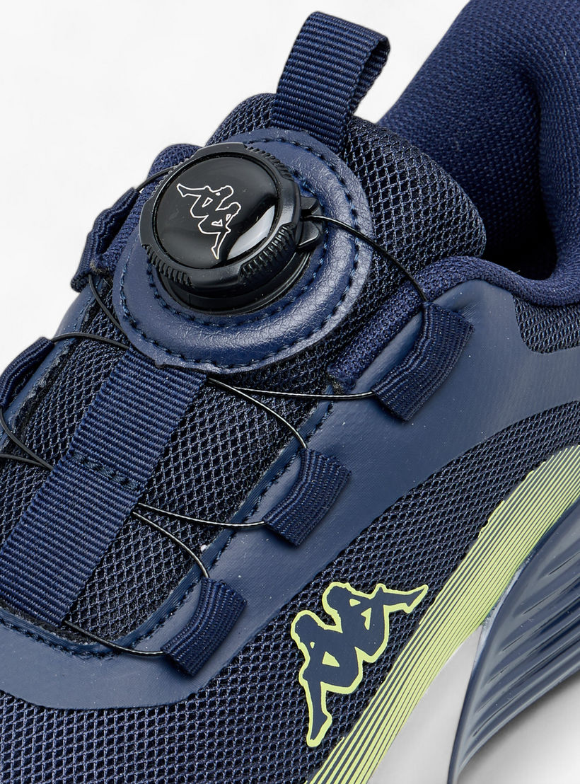 Kappa Kids Drawstring Cushioned Sole Walking Shoes-boys-shoes-schoolshoes-image-4