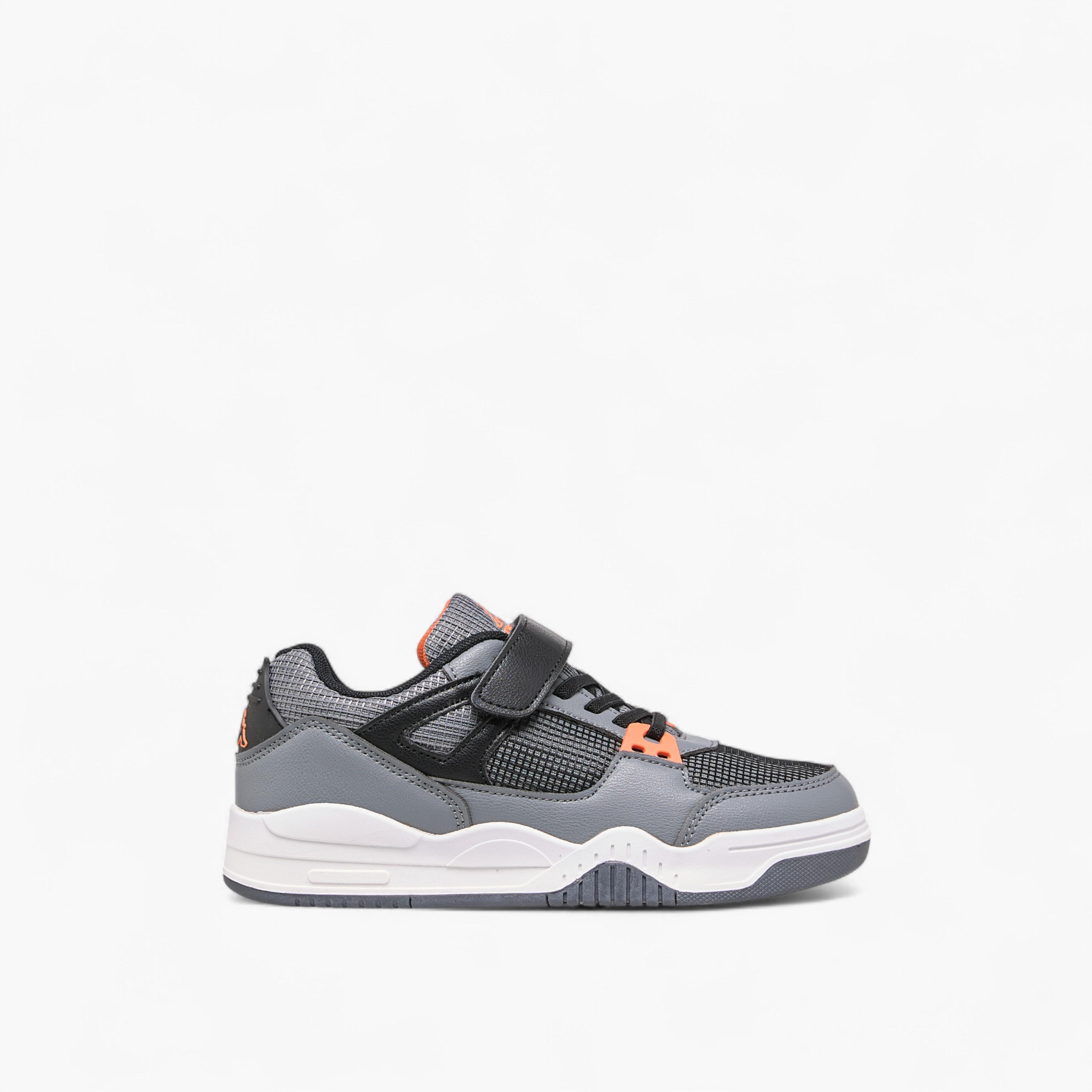 Kappa Kids' Logo Detail Sneakers with Hook and Loop Closure-boys-shoes-schoolshoes-image-3