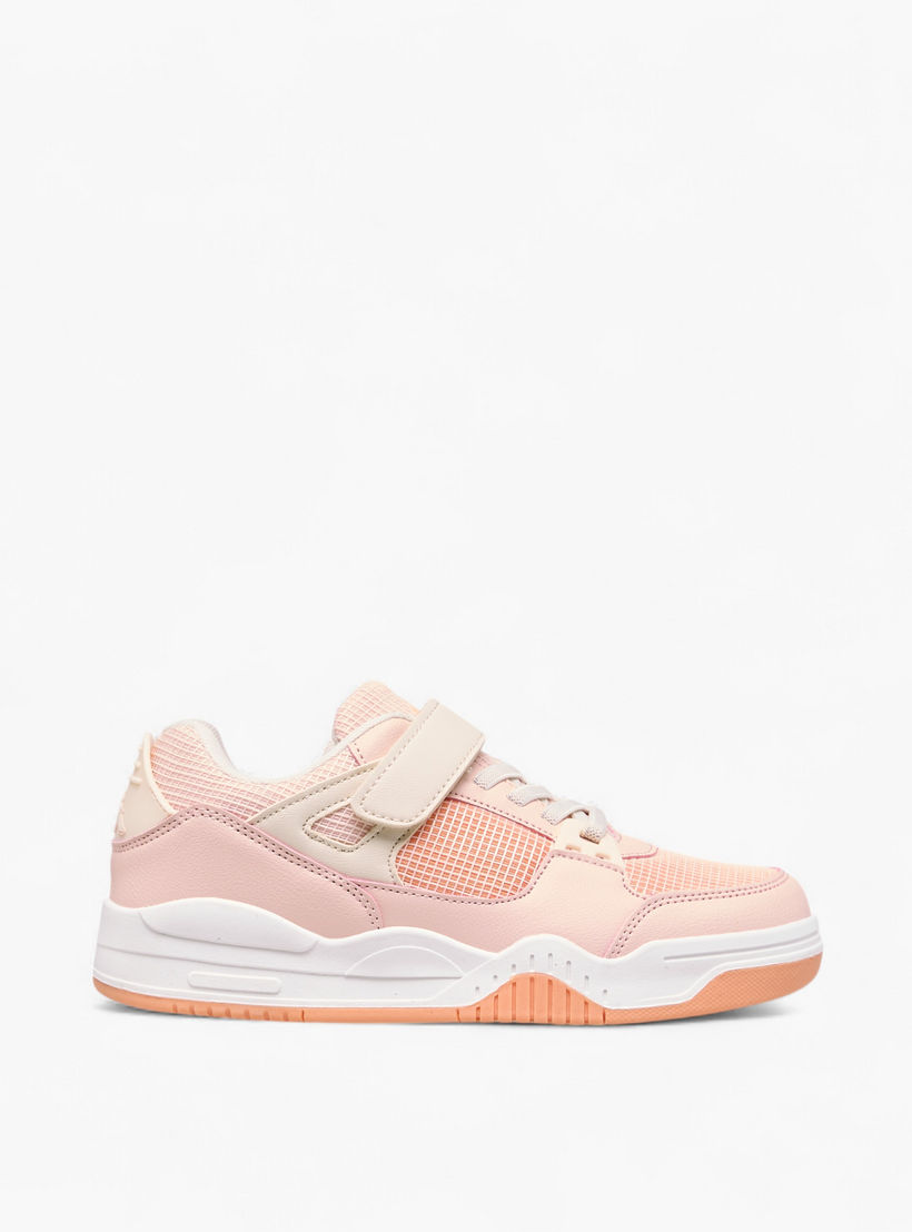 حذاء سنيكرز بألواح وشريط إغلاق لاصق للبنات من لي كوبر-girls-shoes-sneakers-image-3