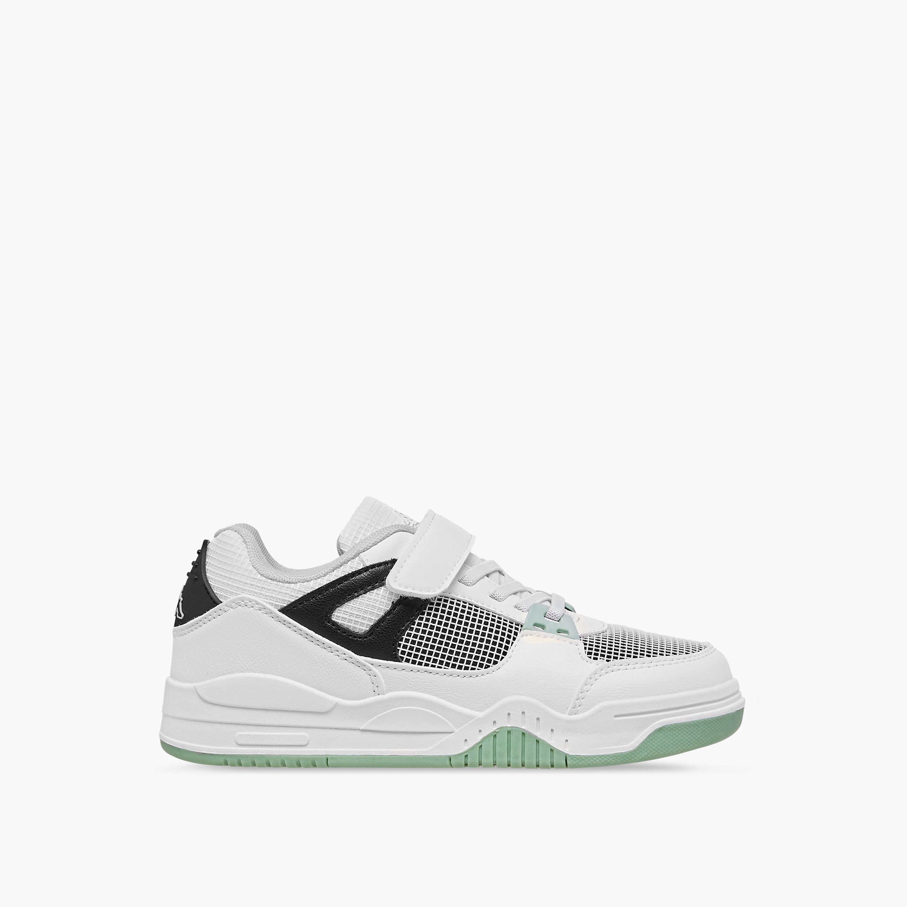 Kappa Girls' Logo Detail Sneakers with Hook and Loop Closure-girls-shoes-sneakers-image-3