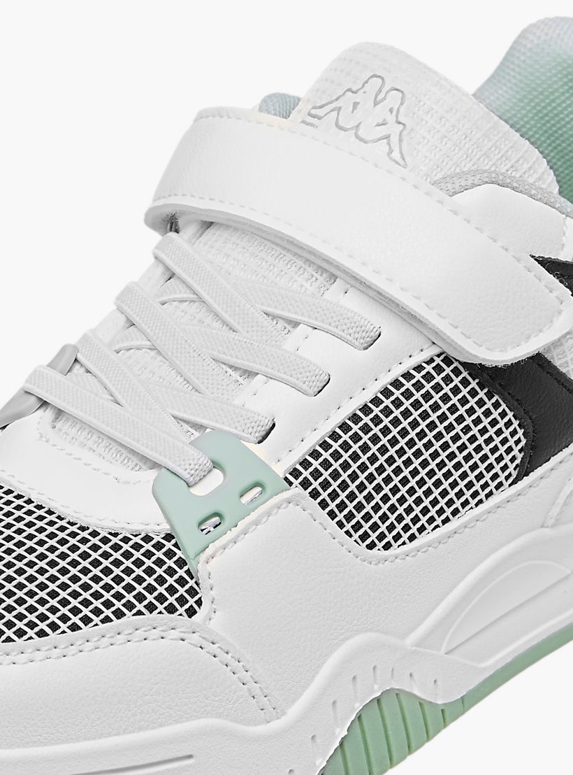 Kappa Girls' Logo Detail Sneakers with Hook and Loop Closure-girls-shoes-sneakers-image-4