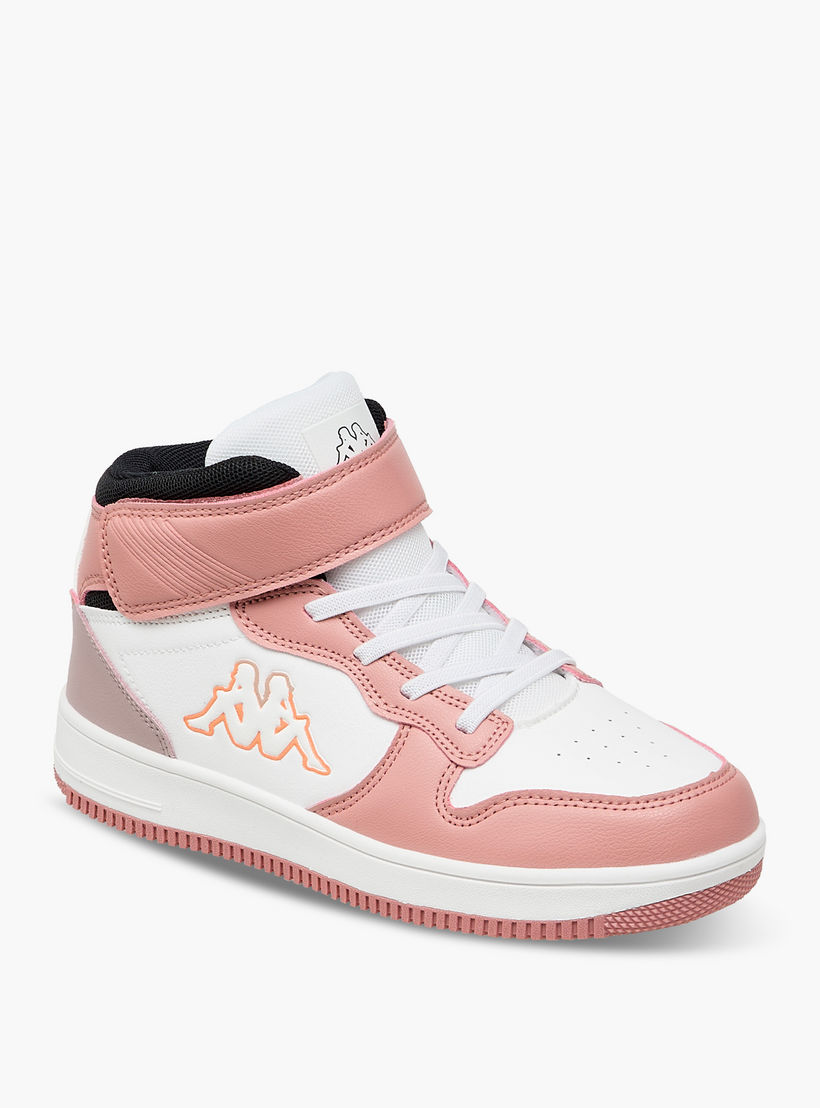 حذاء سنيكرز عالي بشريط إغلاق لاصق للبنات من كابا-girls-shoes-sneakers-image-2