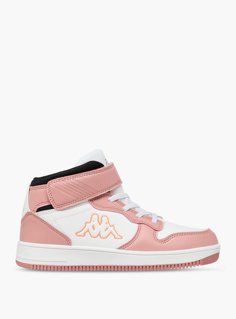 حذاء سنيكرز عالي بشريط إغلاق لاصق للبنات من كابا-girls-shoes-sneakers-image-3