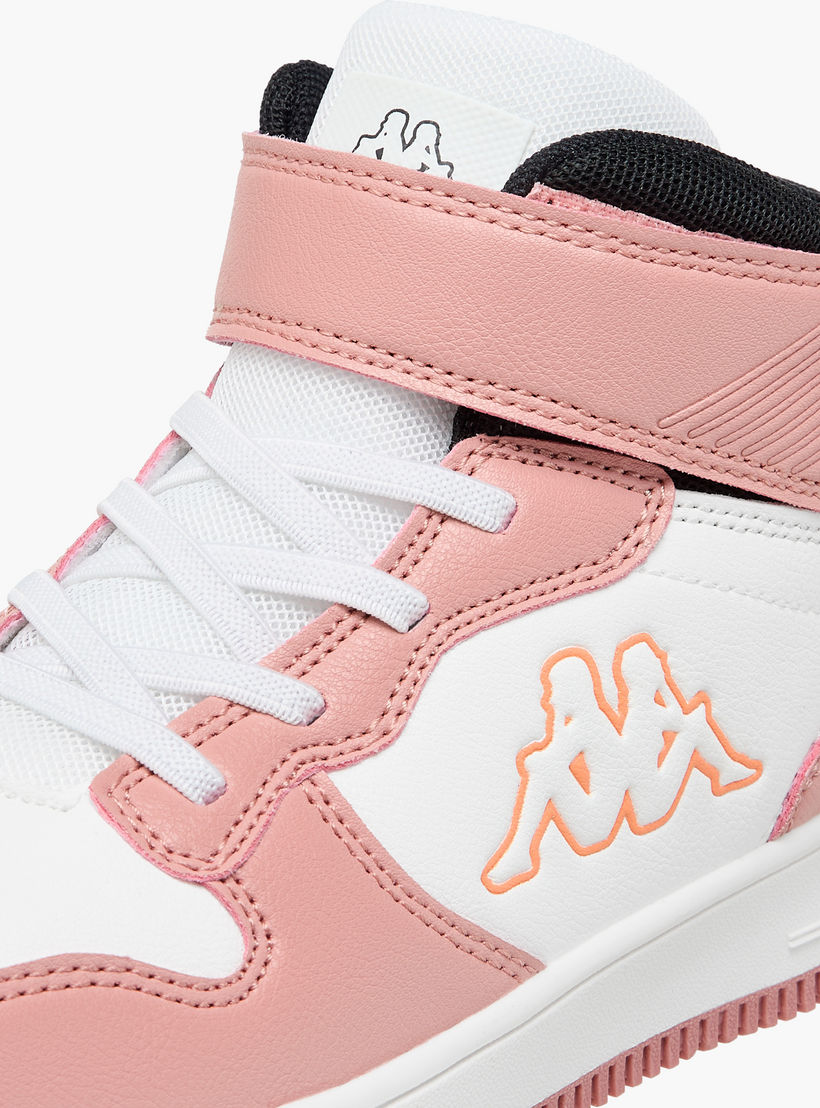 حذاء سنيكرز عالي بشريط إغلاق لاصق للبنات من كابا-girls-shoes-sneakers-image-4