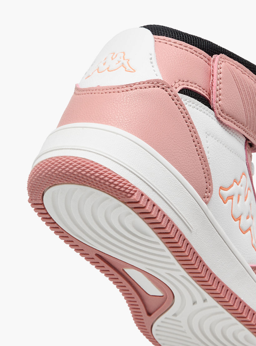 حذاء سنيكرز عالي بشريط إغلاق لاصق للبنات من كابا-girls-shoes-sneakers-image-5