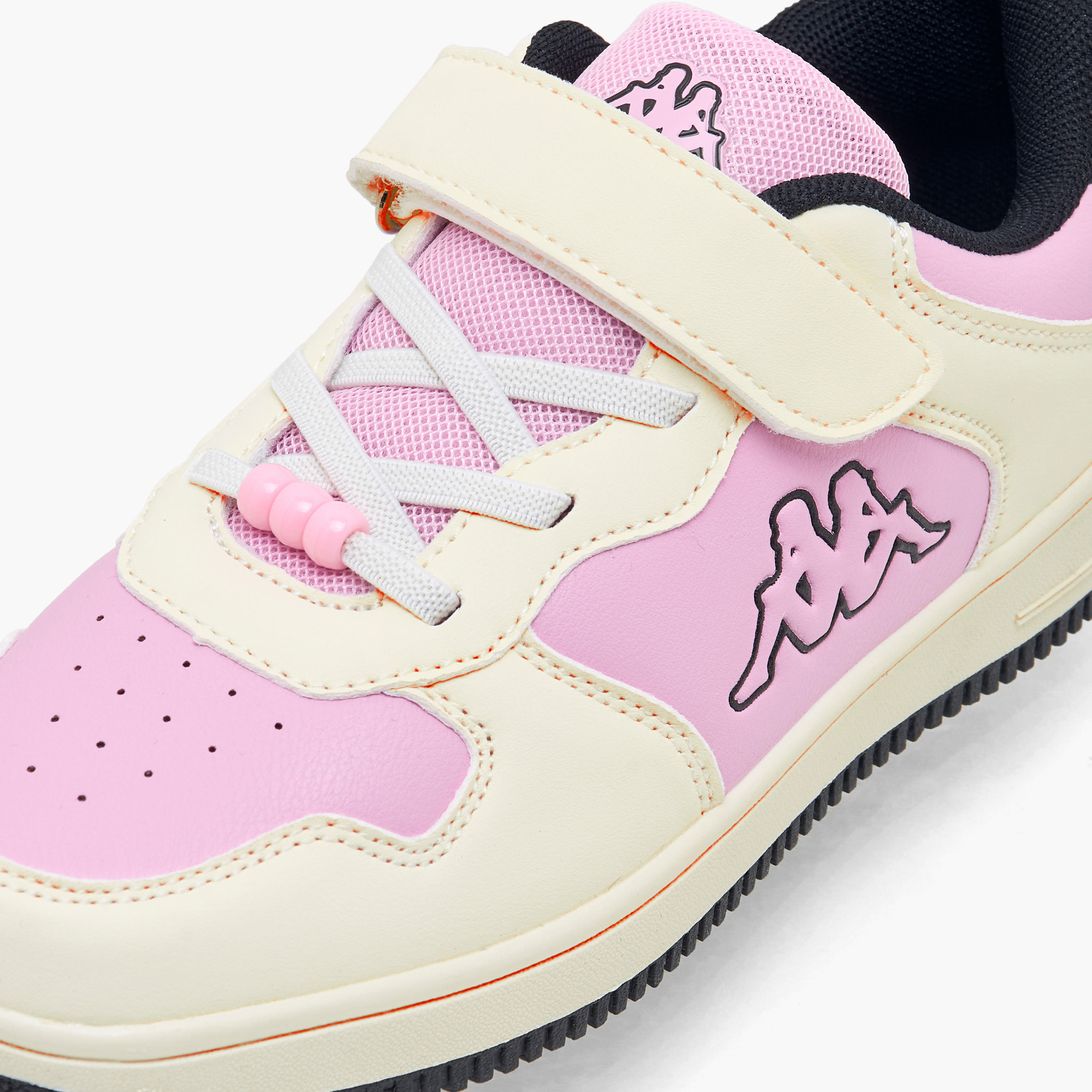 Kappa Boys Colourblock Hook & Loop Sports Shoes-sports-boys-shoes-image-4