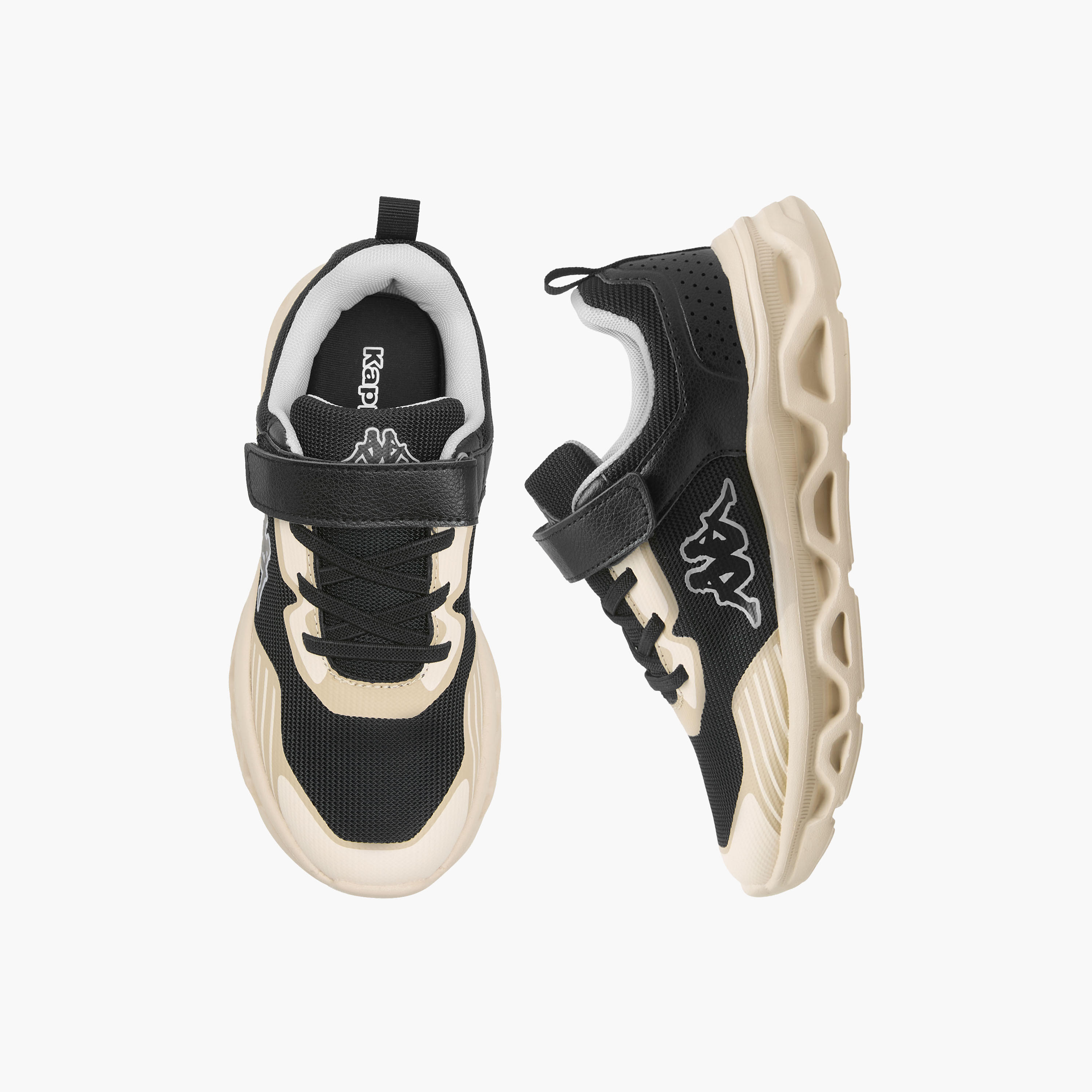 Kappa Boys Hook & Loop Sports Shoes-boys-shoes-sports-image-1