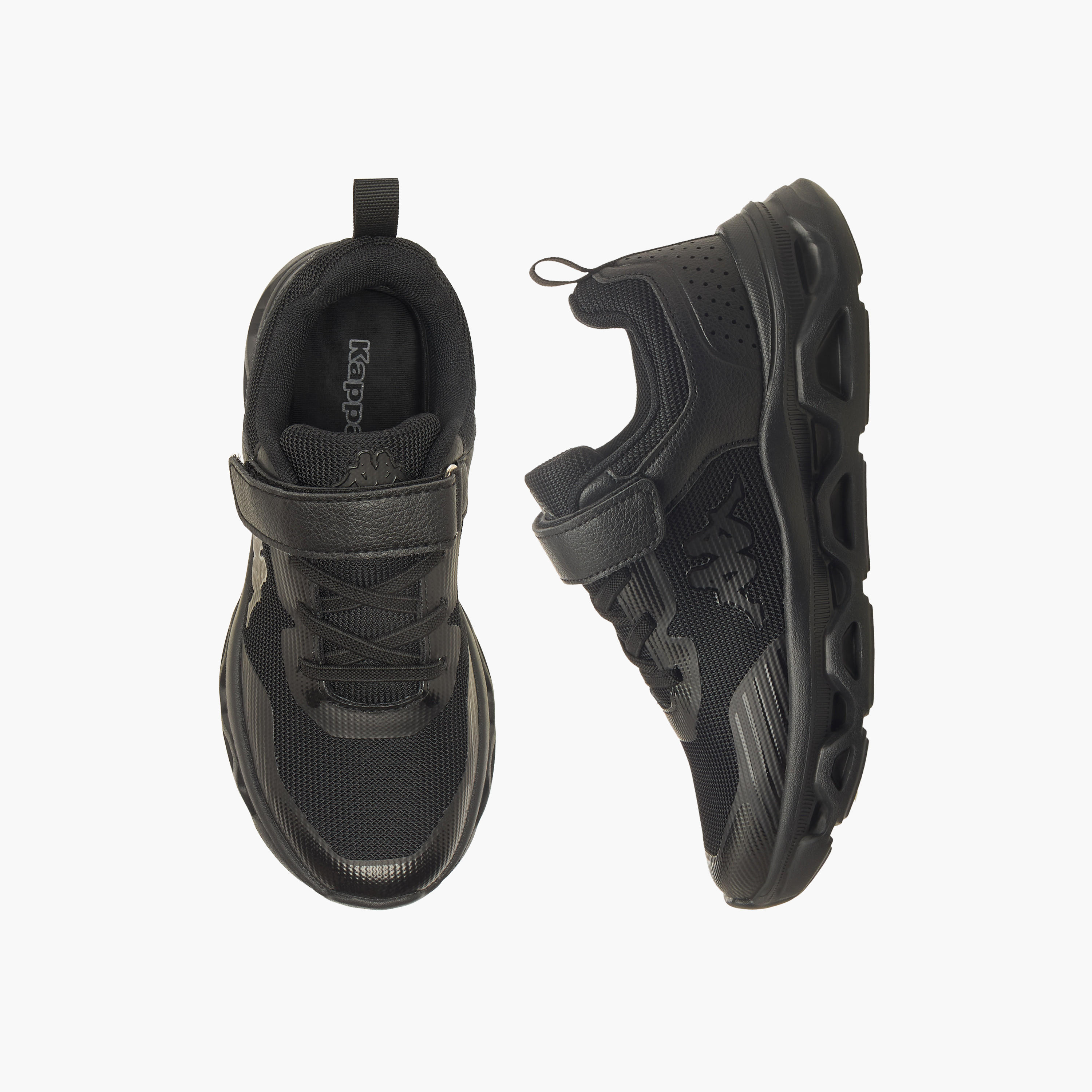 Kappa Girls Hook & Loop Sports Shoes-girls-shoes-sports-image-1