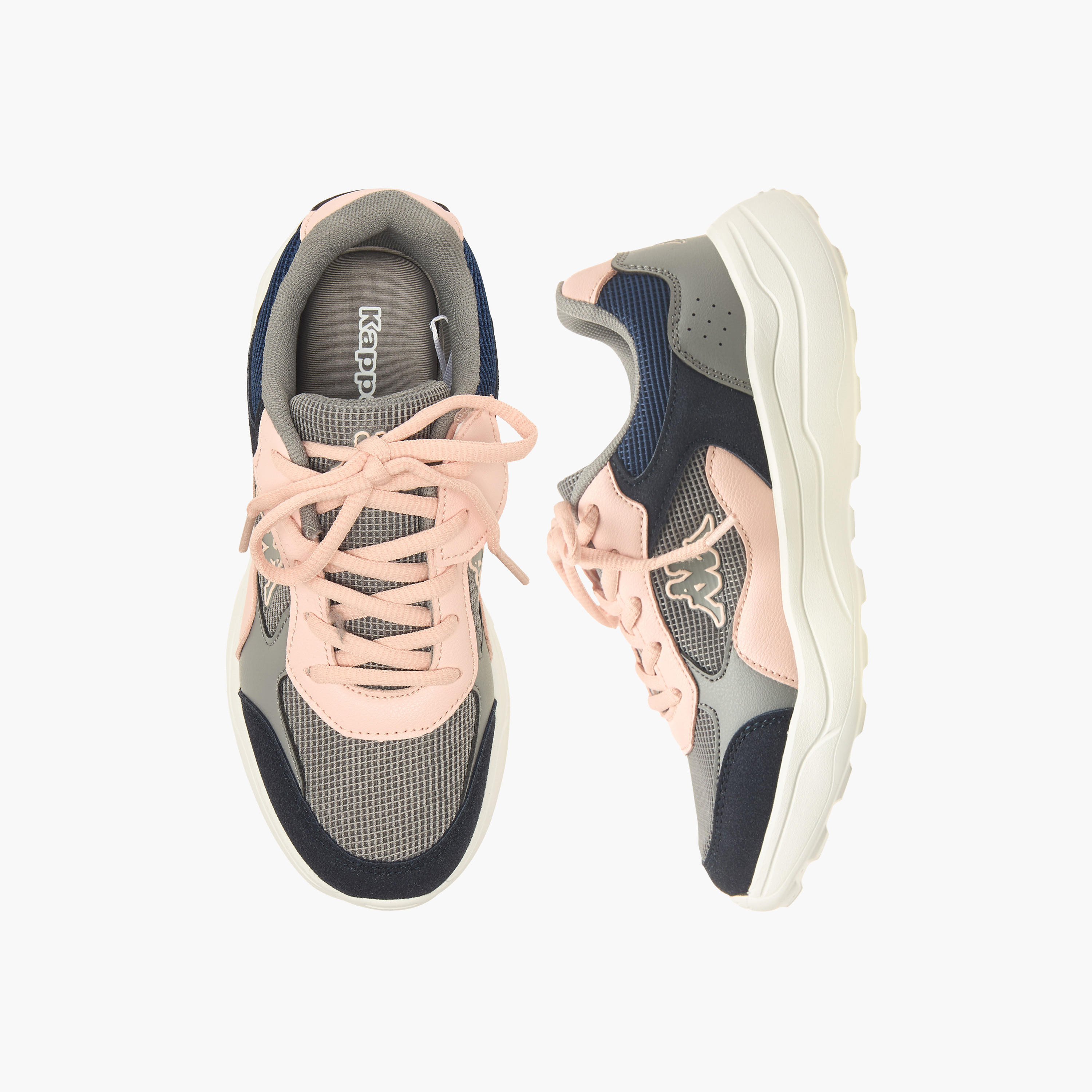 Kappa Girls Lace-Up Sports Shoes-girls-shoes-sports-image-1