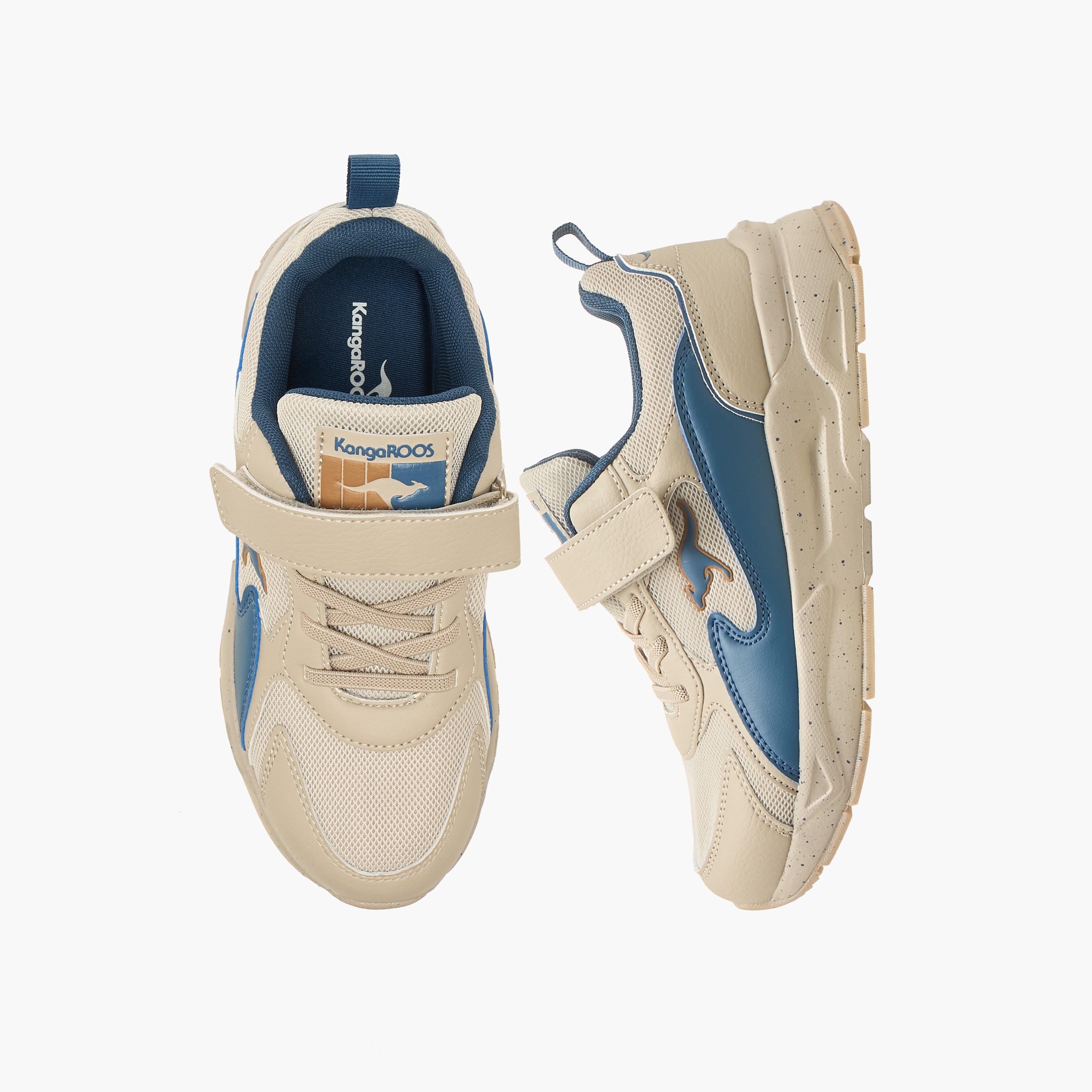KangaROOS Boys Hook & Loop Sports Shoes-boys-shoes-sports-image-1